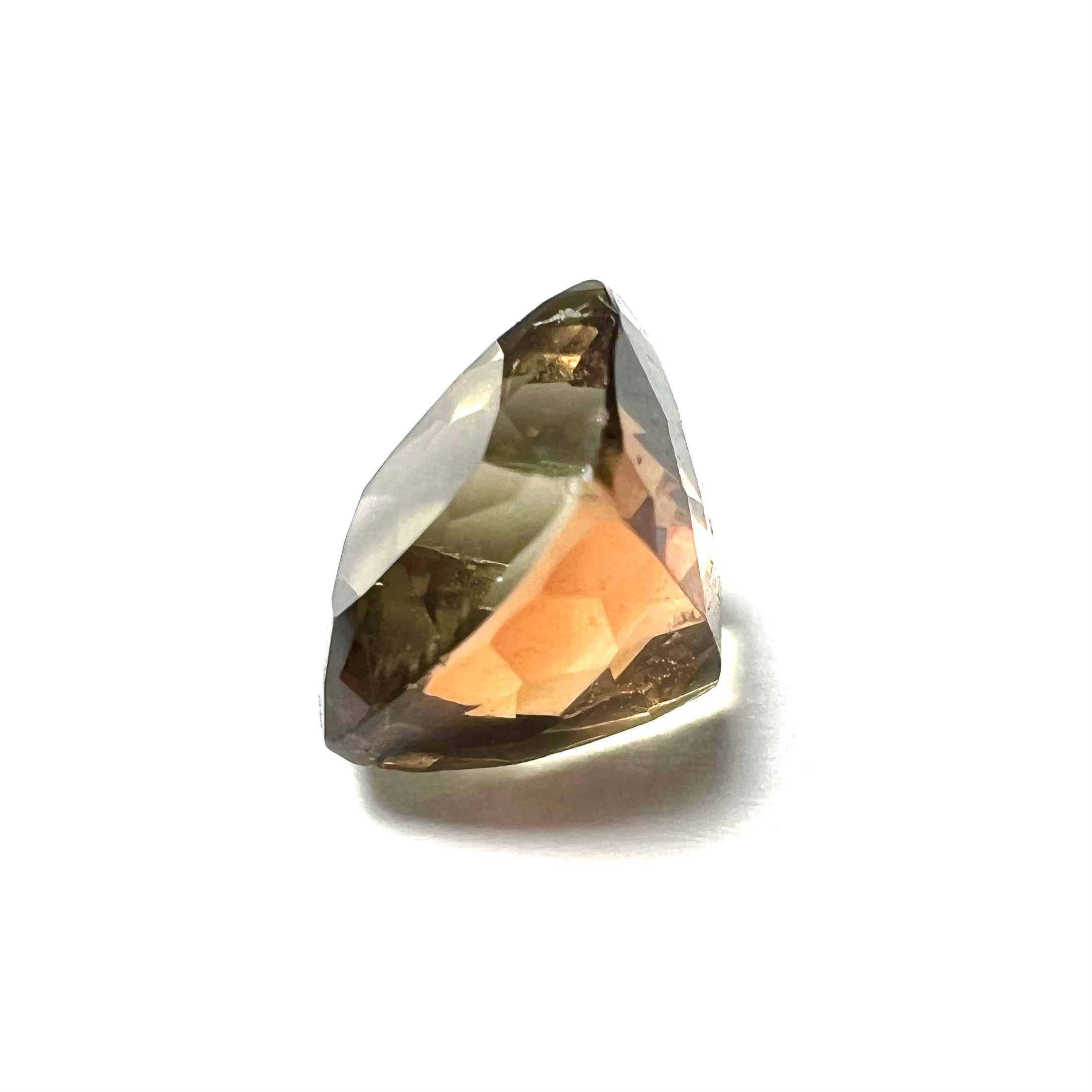 2.38CTW Natural Bicolor Tourmaline 7x5mm Earth mined Gemstone