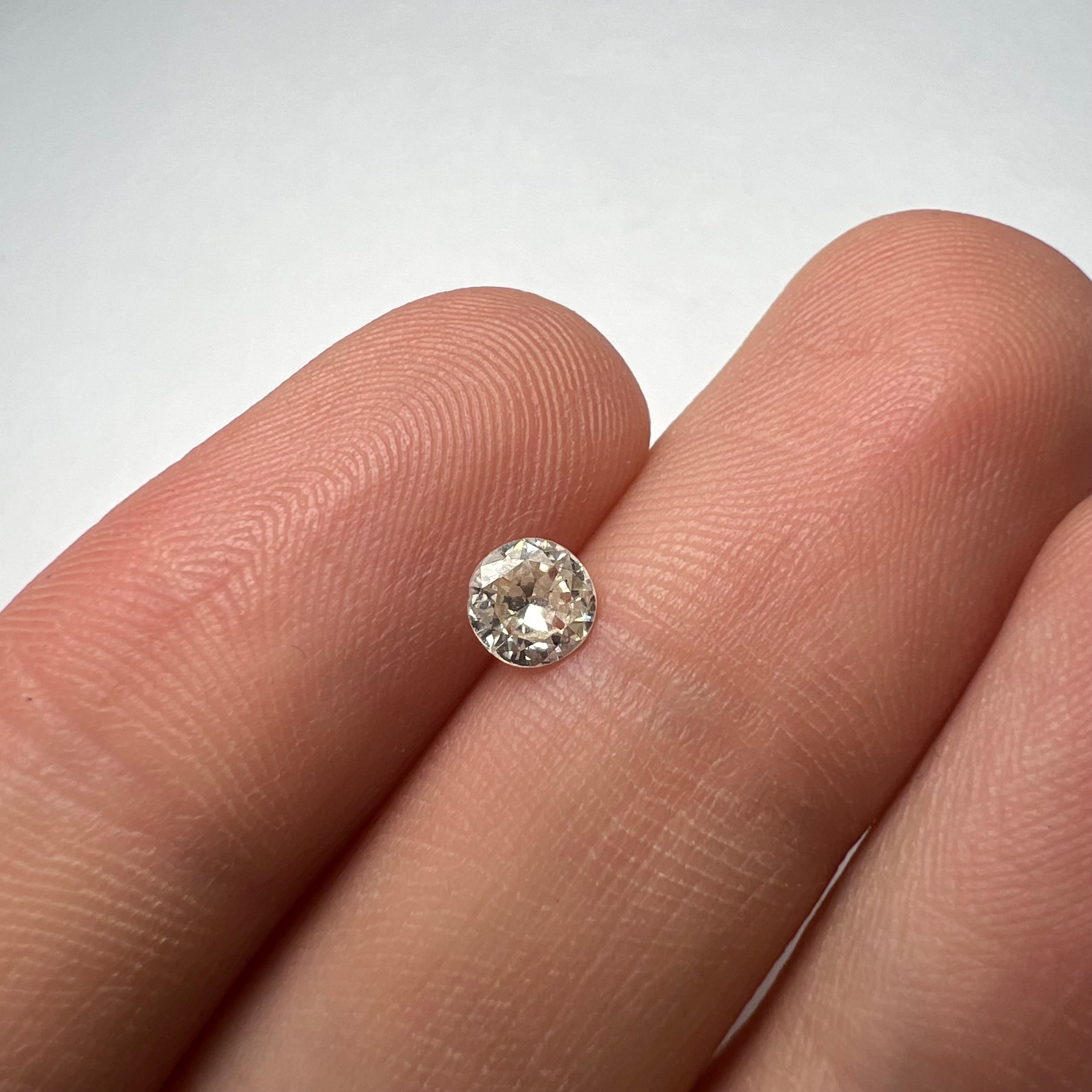 .32CT Old Mine Cut Diamond K VS2 4.67x2.27mm Natural Earth mined