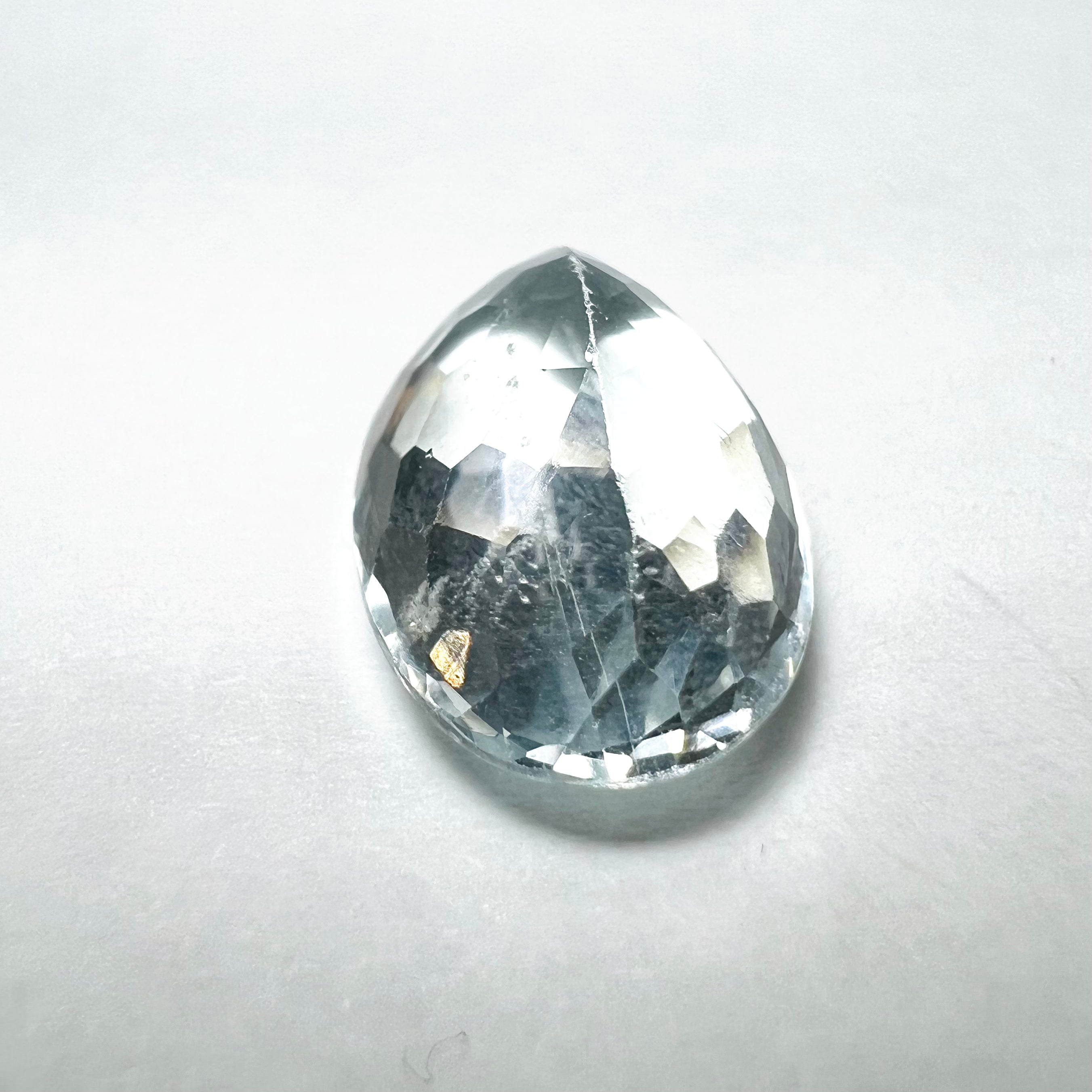 7.3CTW Loose Natural Aquamarine 15x10x6mm Earth mined Gemstone