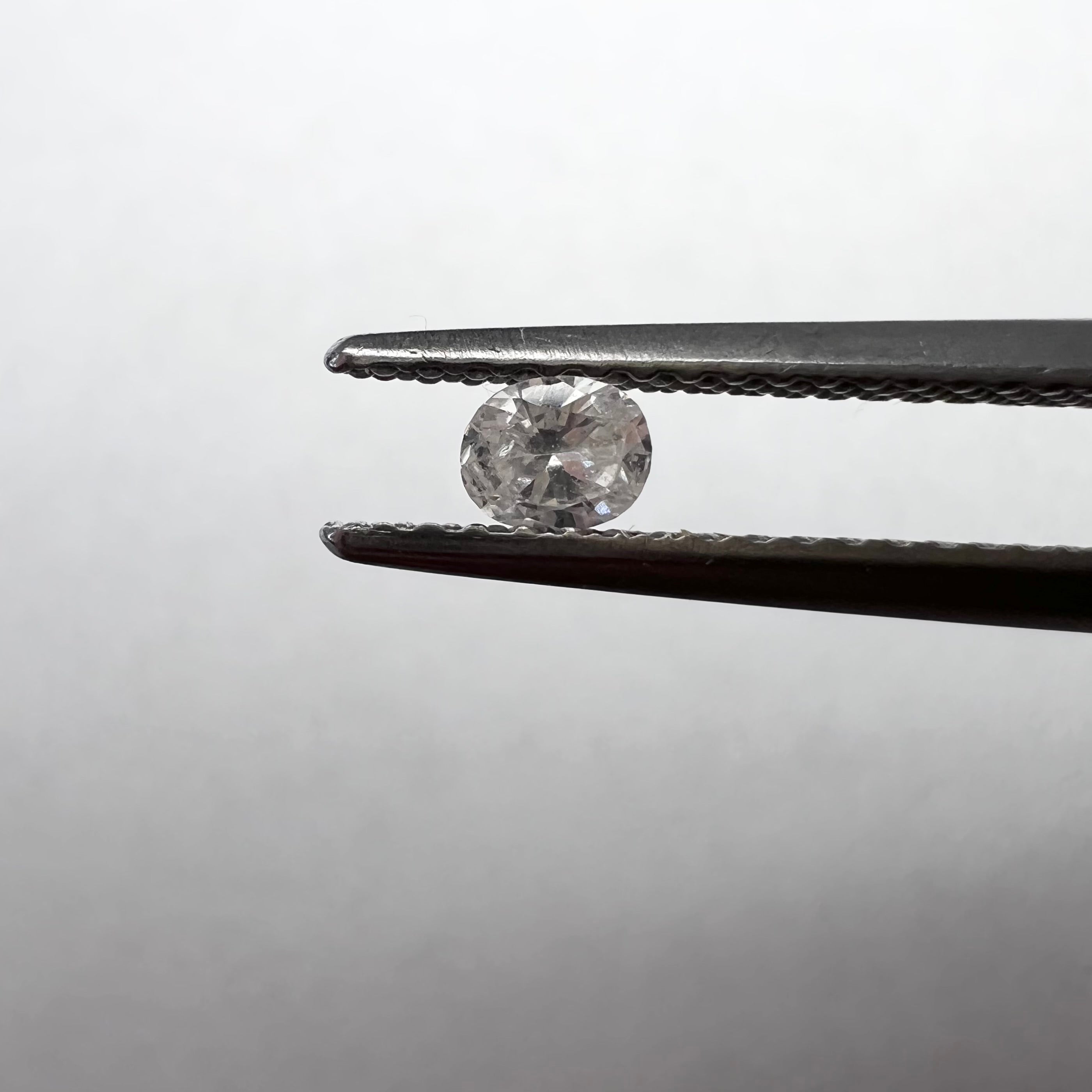 .12CT Oval Diamond H SI2 3.47x2.89x1.63mm Natural Earth mined