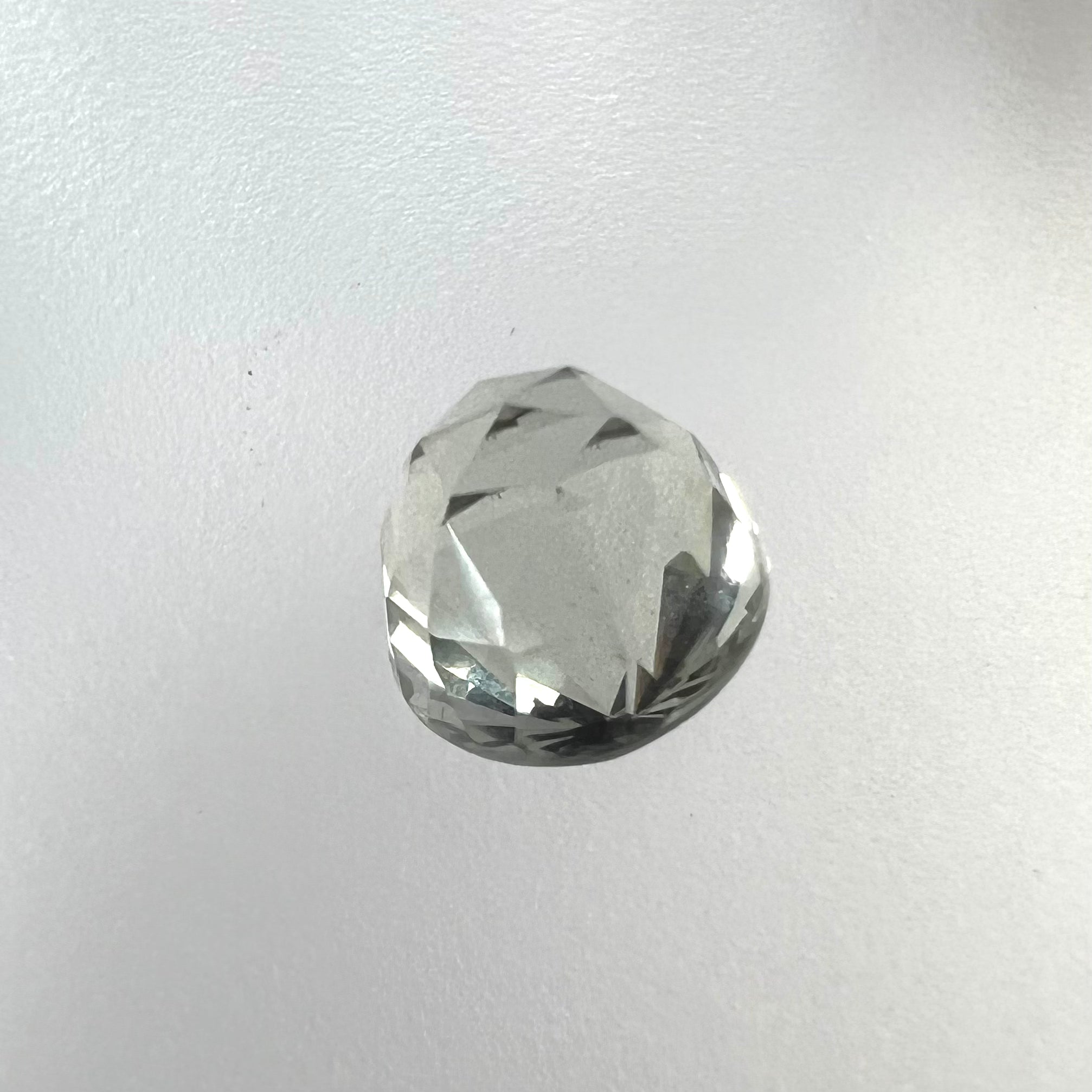 3.01CTW Loose Natural Fancy Cut Green Amethyst 7.96x7.06mm Earth mined Gemstone