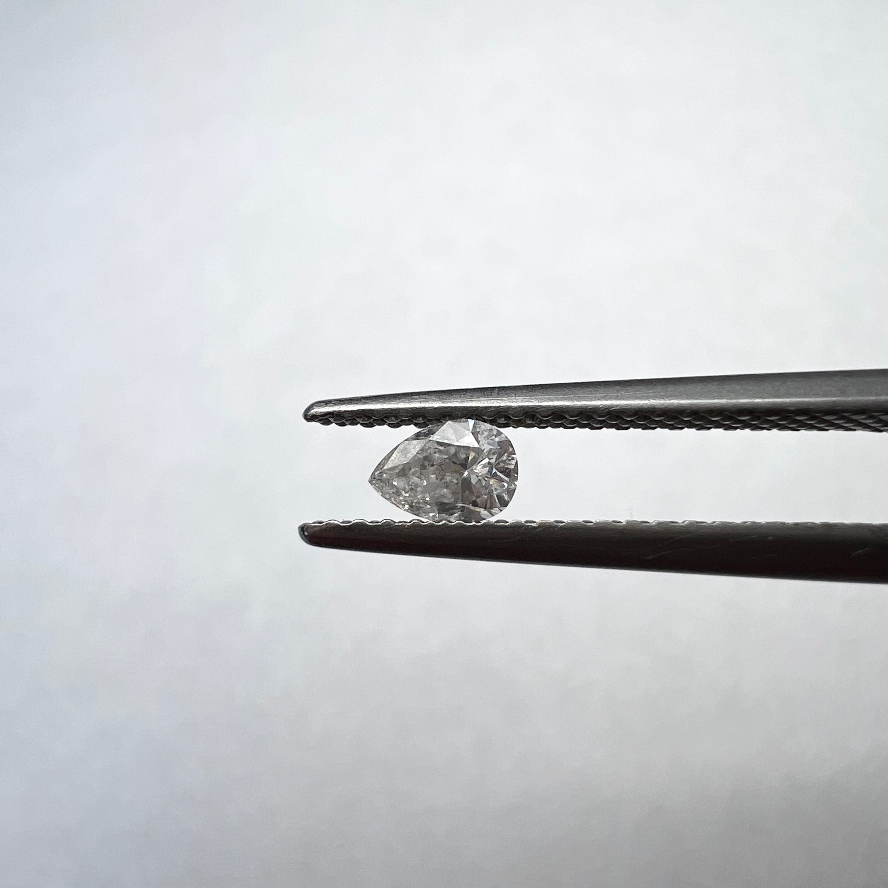 .20CT Pear Diamond G SI2 4.56x3.22x2.11mm Natural Earth mined