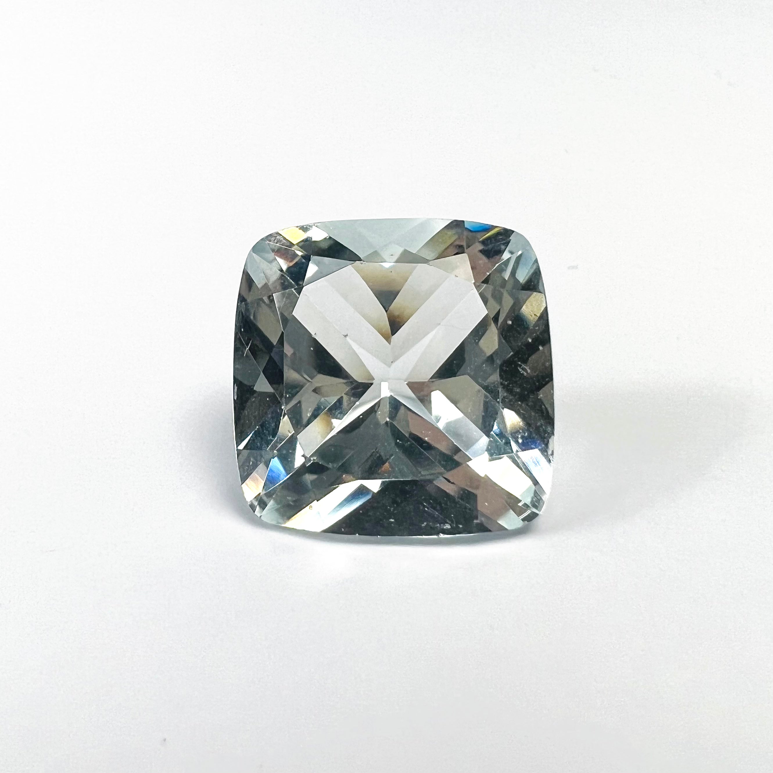 6.65CTW Loose Natural Square Cut Topaz 11.4x6.2mm Earth mined Gemstone