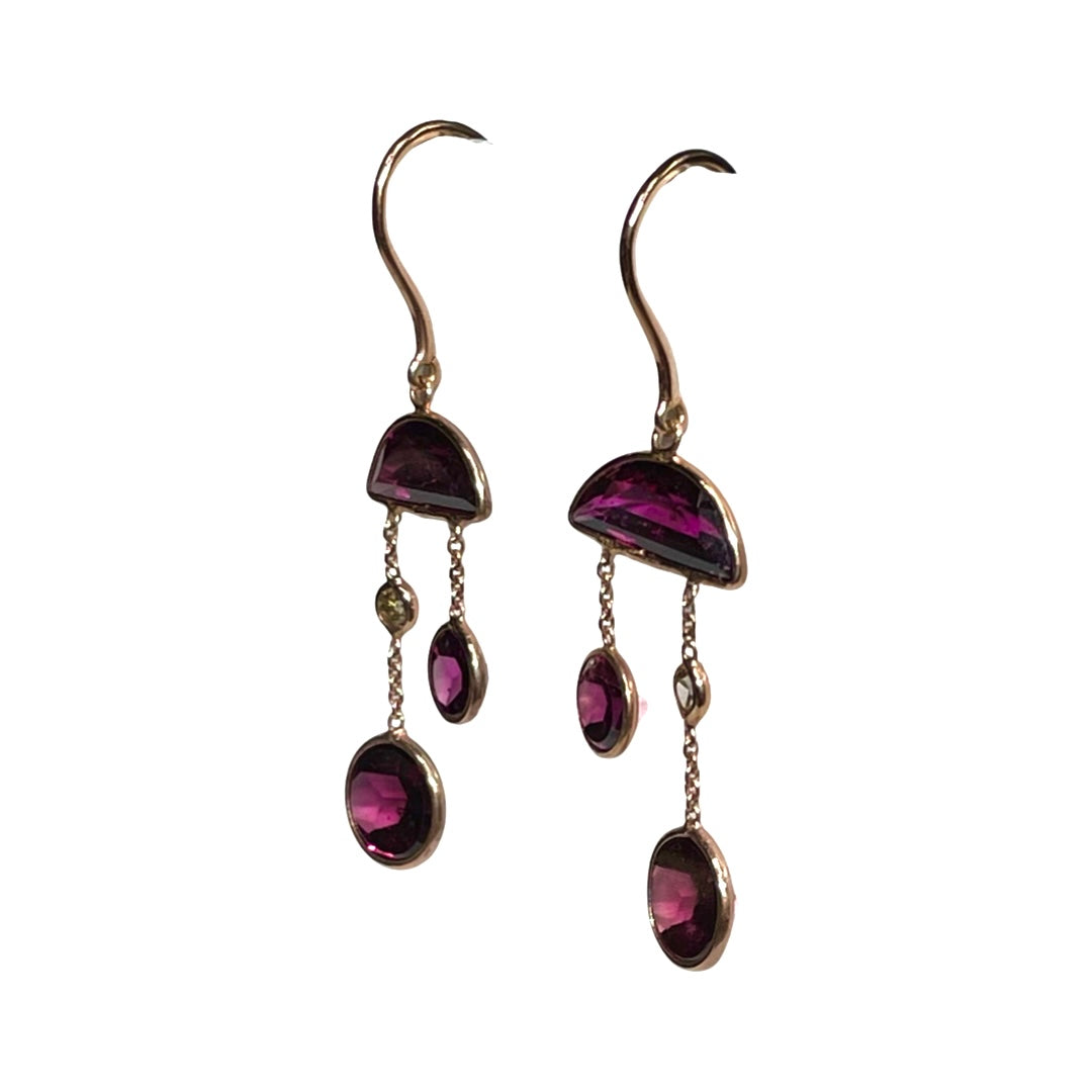 Garnet Earrings