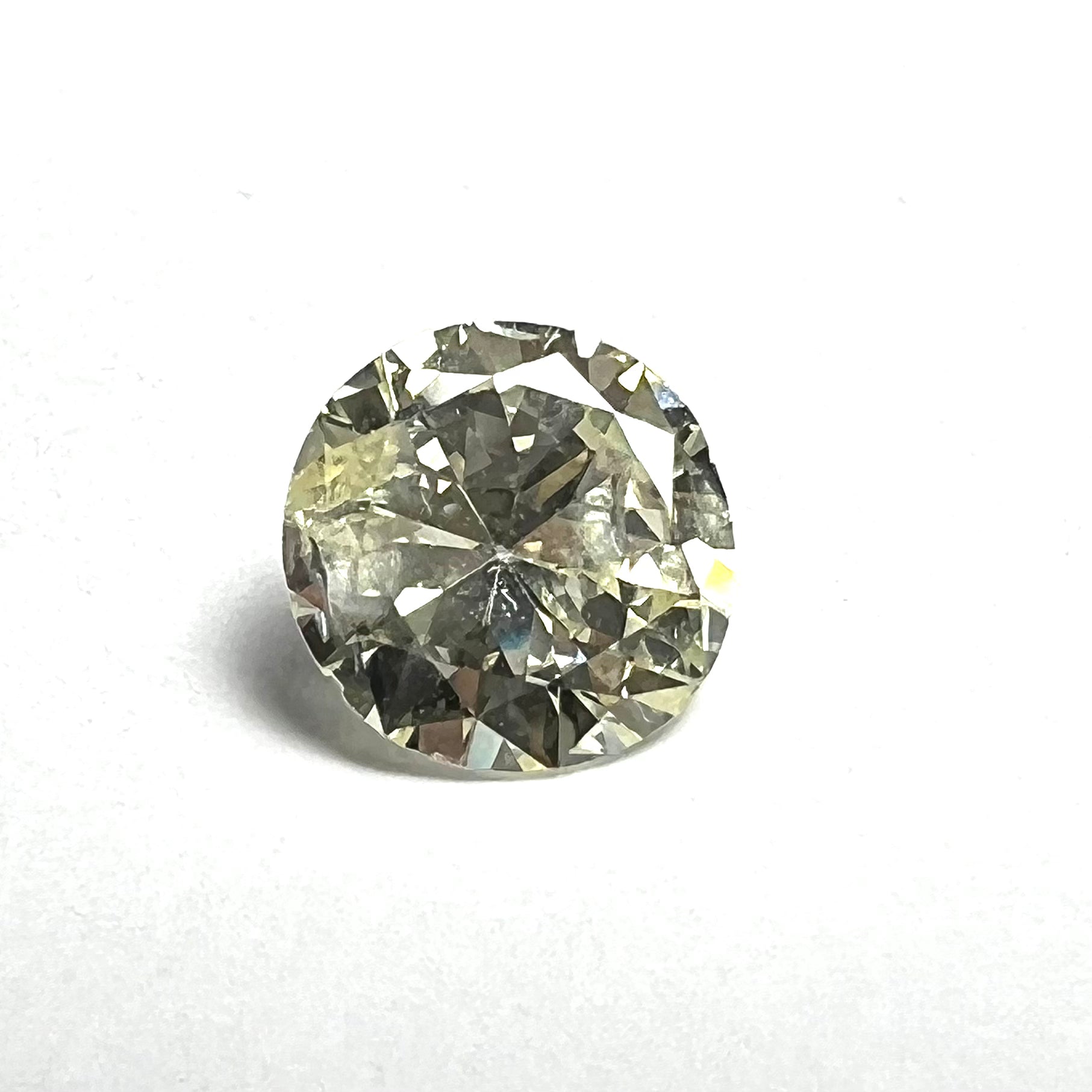 .63CT Circular Brilliant Diamond N I2 5.67x5.84x3.18mm Natural Earth mined