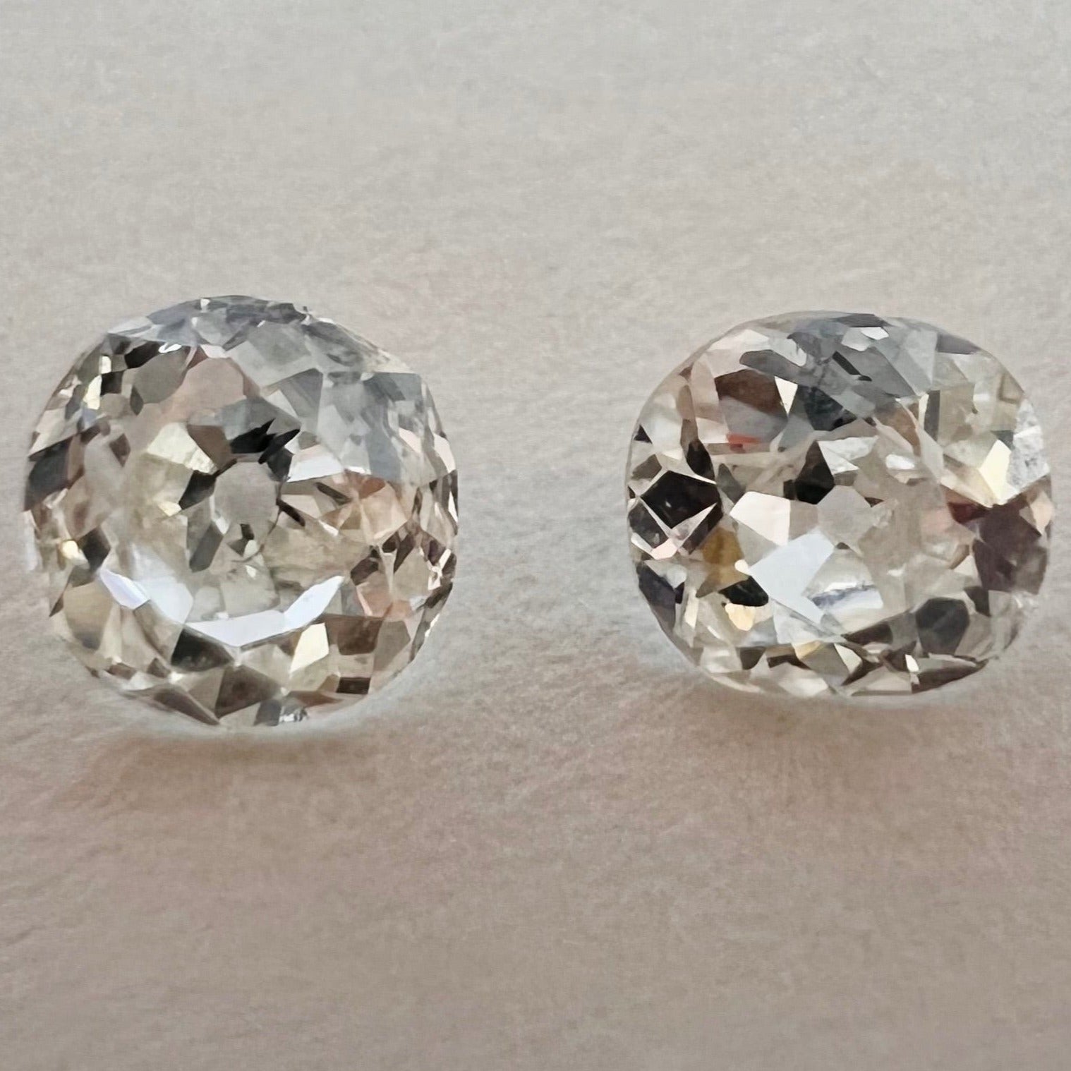 .58CTW Old Mine Cut Diamond I VS1 4mm Natural Earth mined