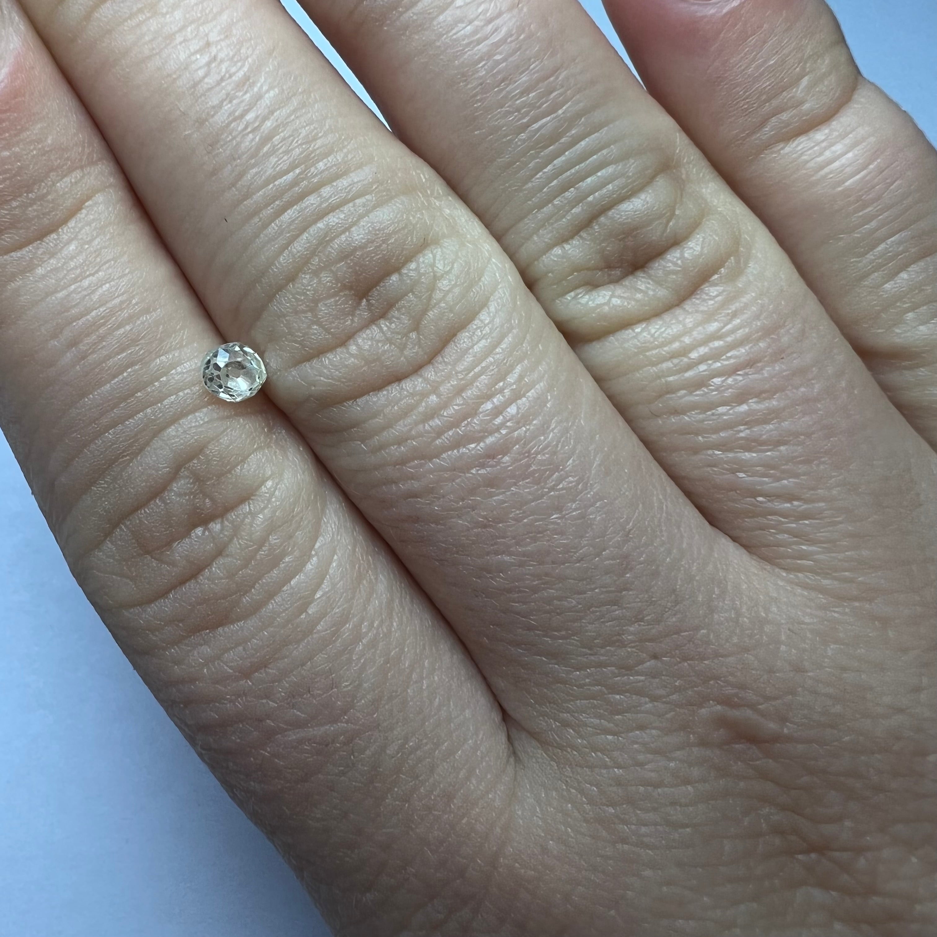 .38CT Old Mine Oval Cut Diamond O VS2 4.64x3.88x2.63mm Natural Earth mined