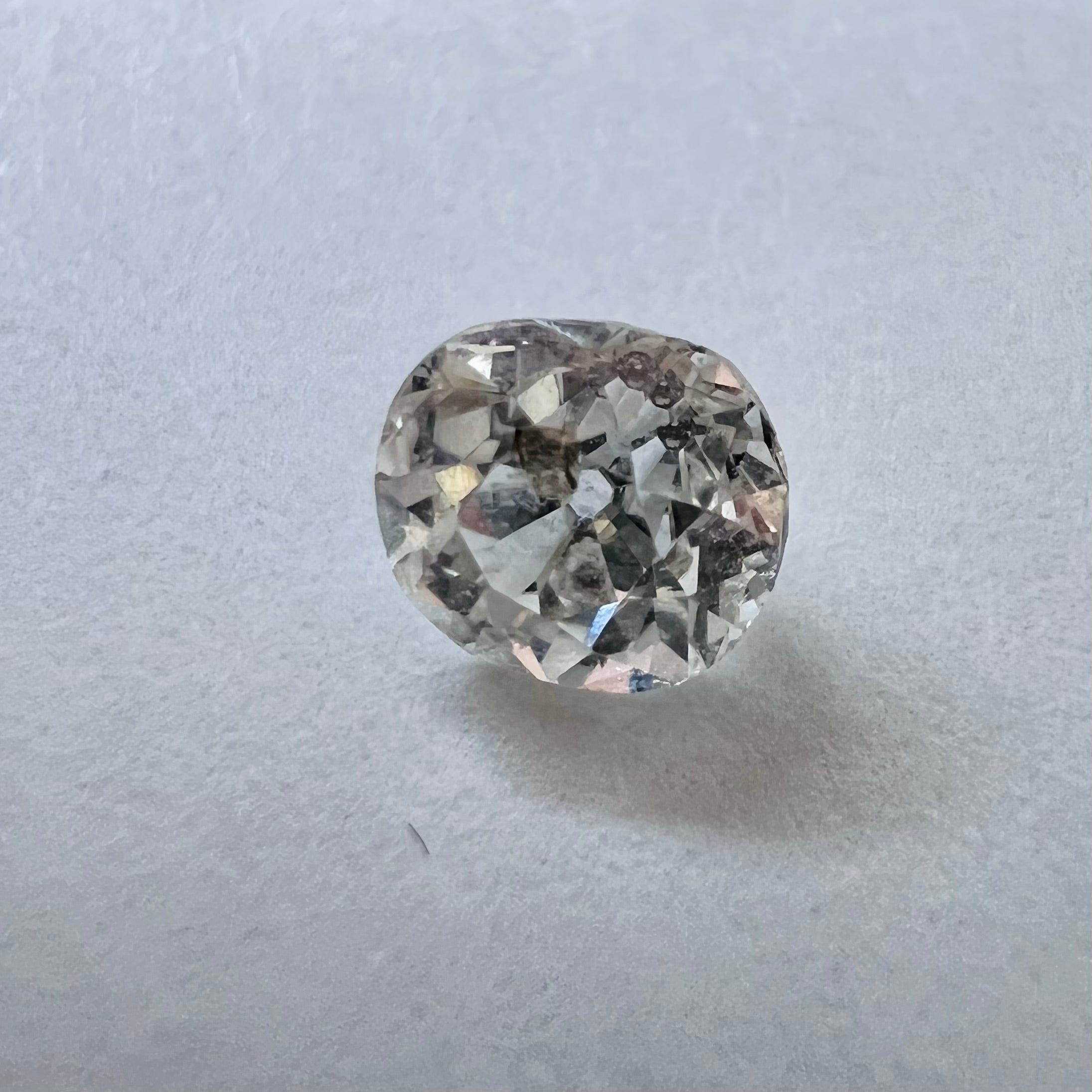 .56CT Old Mine Cut Diamond K I1 4.99x4.56x3.51mm Natural Earth mined