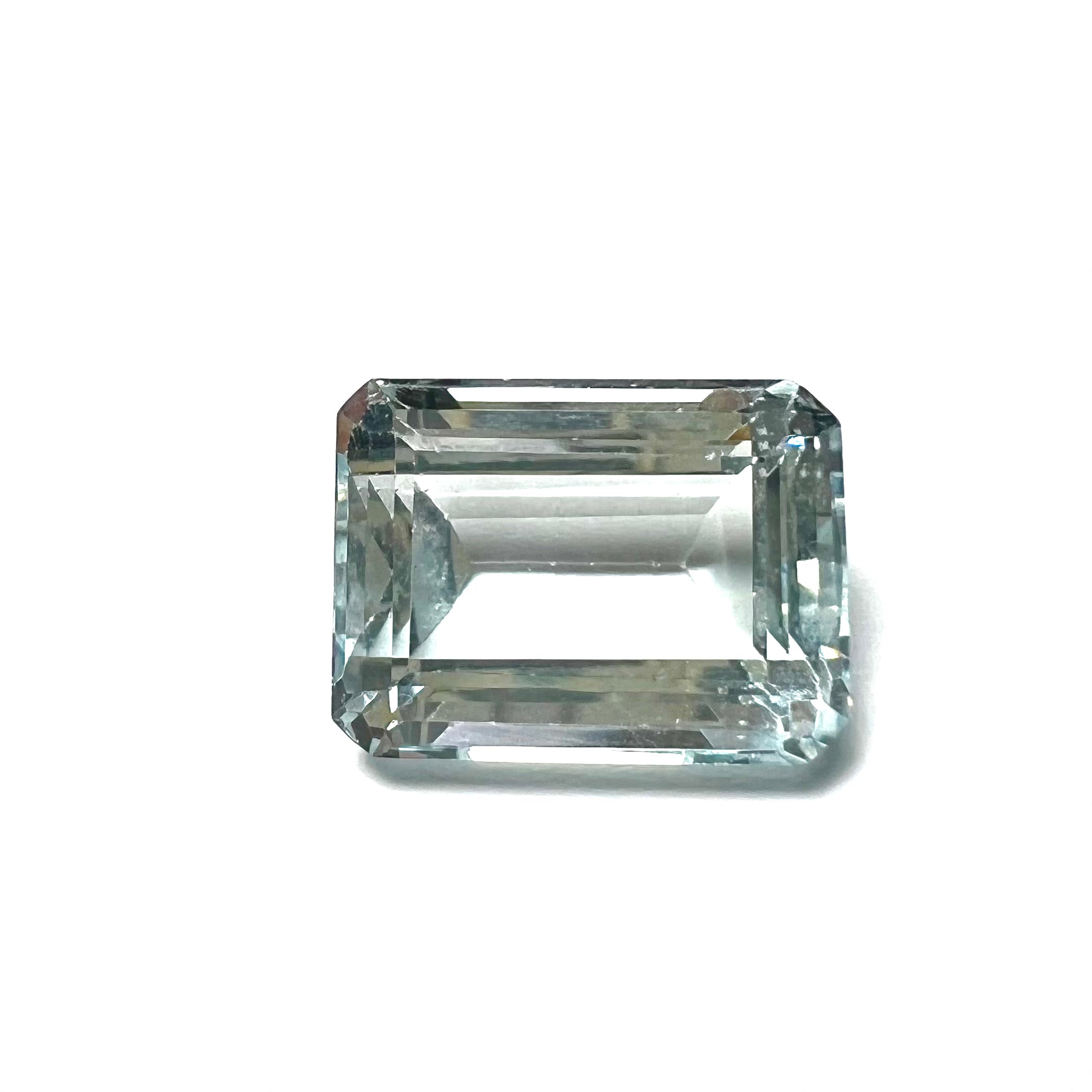 12.8CTW Loose Natural Aquamarine 16x12x9mm Earth mined Gemstone