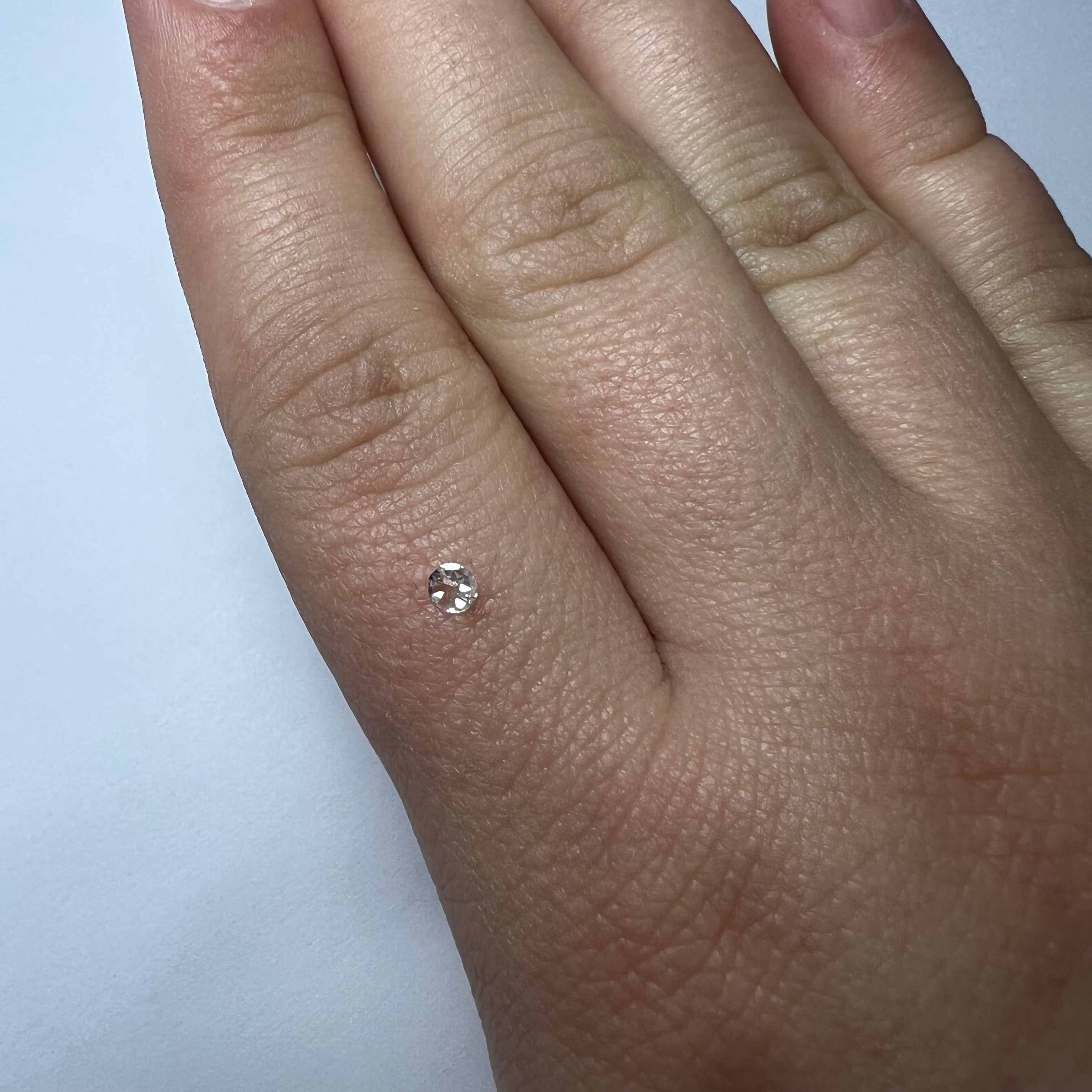 .07CT Old Mine Cut Diamond J SI1 3.20x1.01mm Natural Earth mined