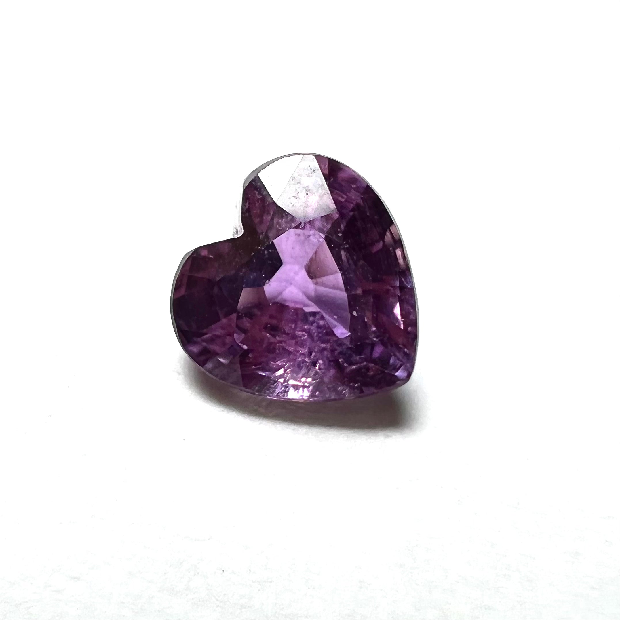 .82CT Loose Purple Heart Sapphire 5x3mm Earth mined Gemstone