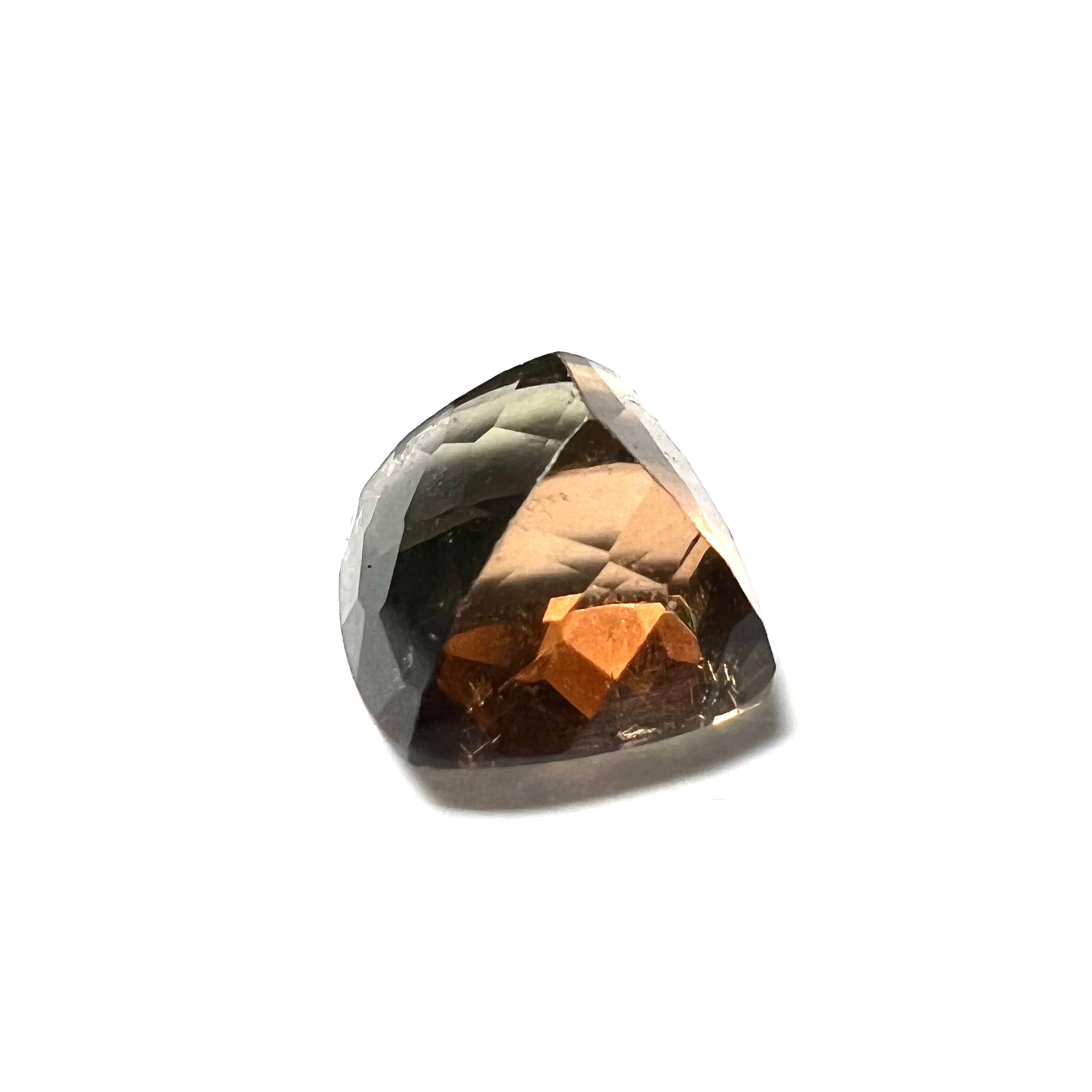 2.38CTW Natural Bicolor Tourmaline 7x5mm Earth mined Gemstone