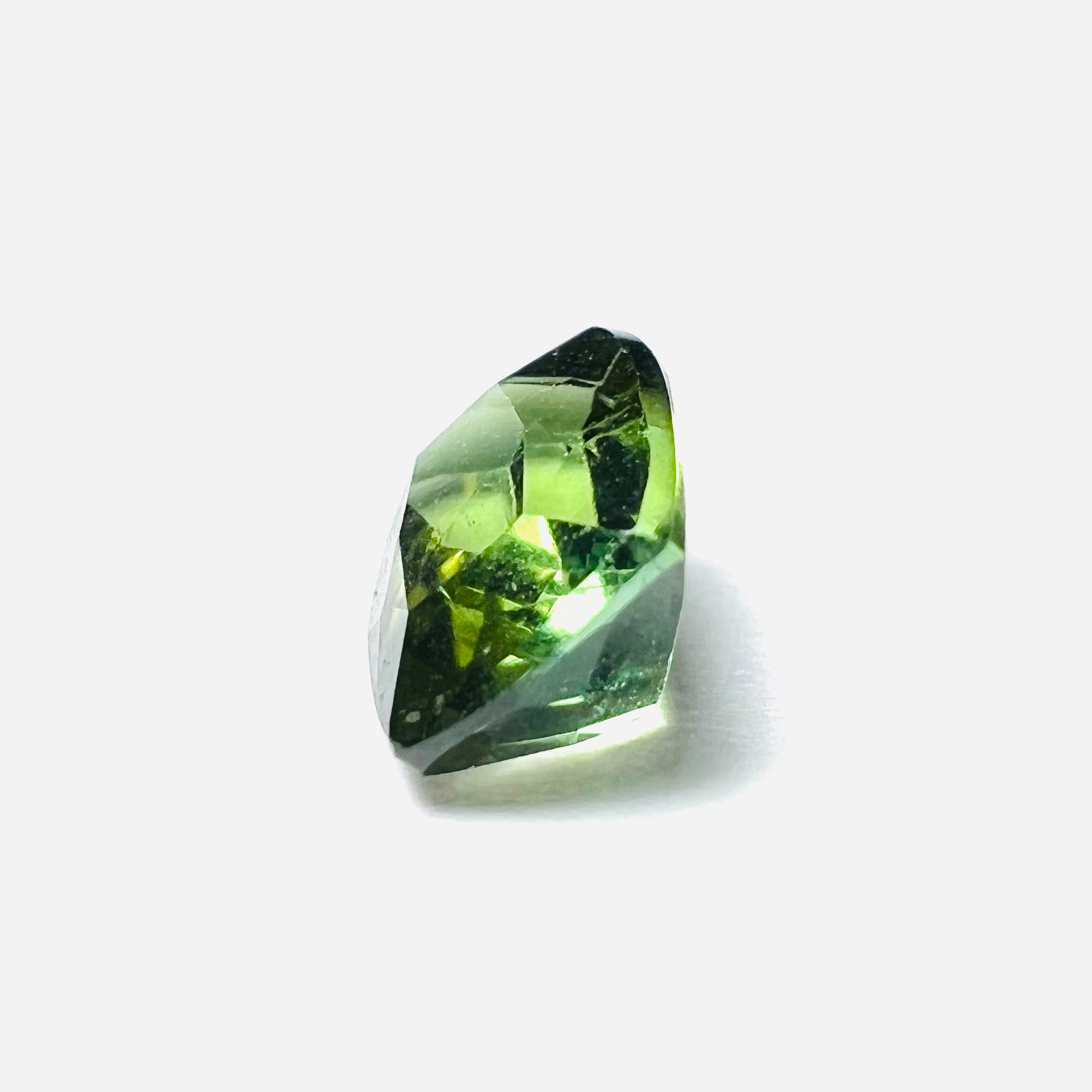 1.05CTW Natural Green Tourmaline 7x5x3mm Earth mined Gemstone