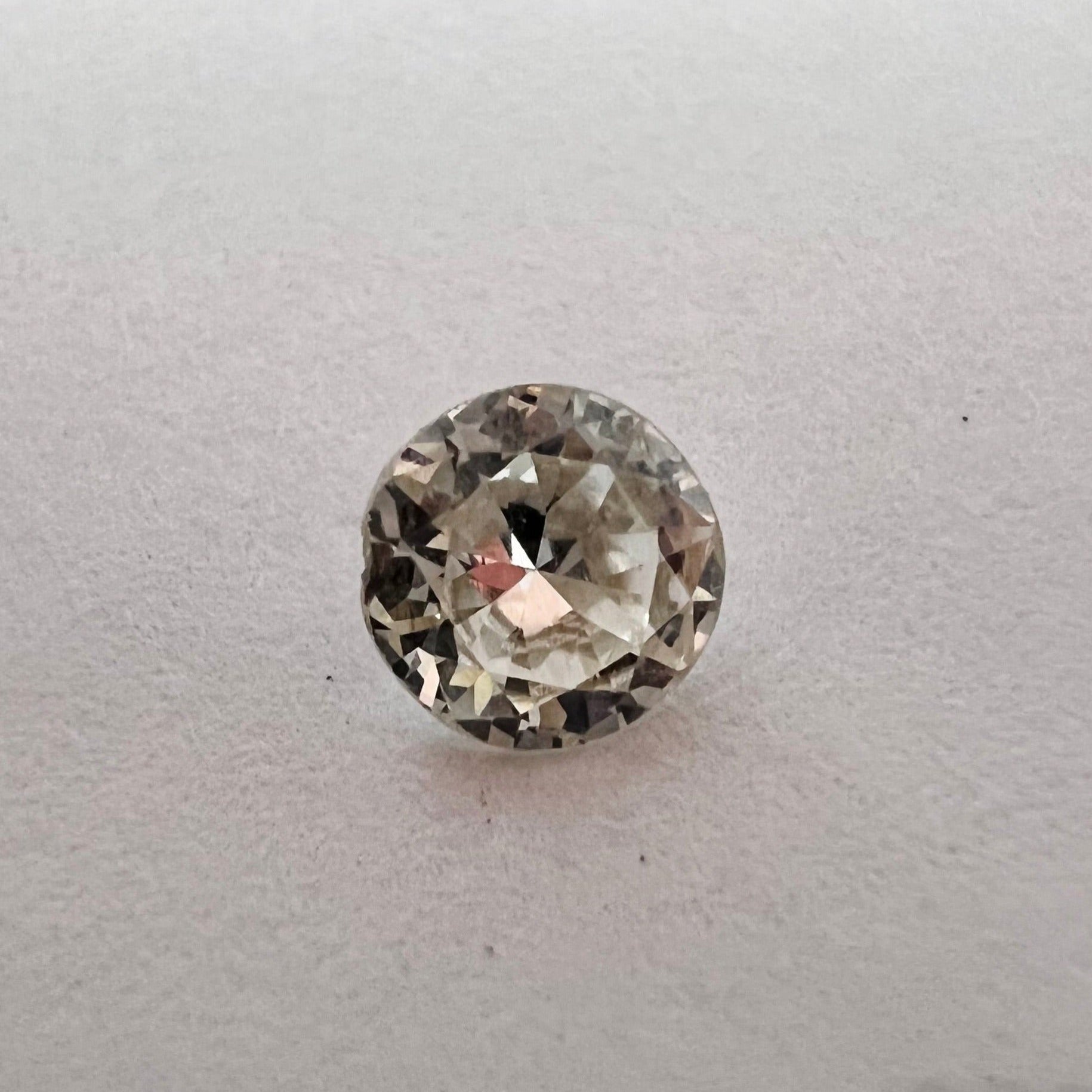 .32CT Old Mine Cut Diamond K VS2 4.67x2.27mm Natural Earth mined