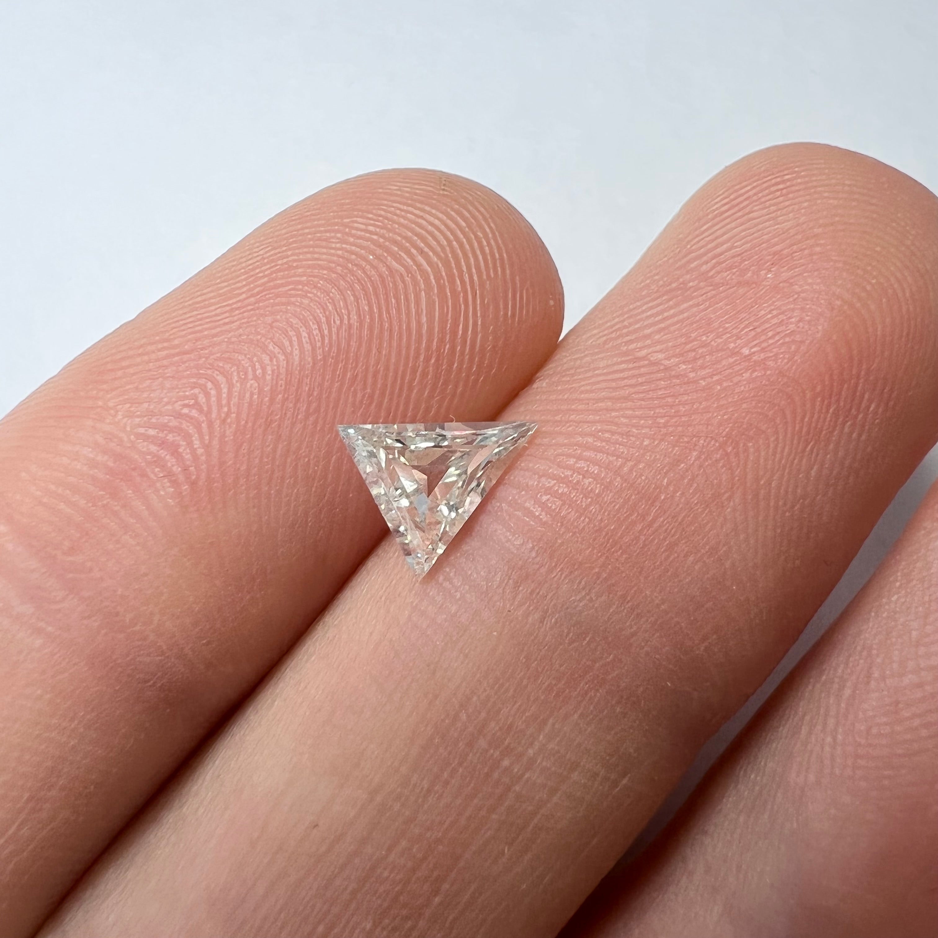 .65CT Trillion Cut Diamond J/K VS2 7.14x6.15mm Natural Earth mined