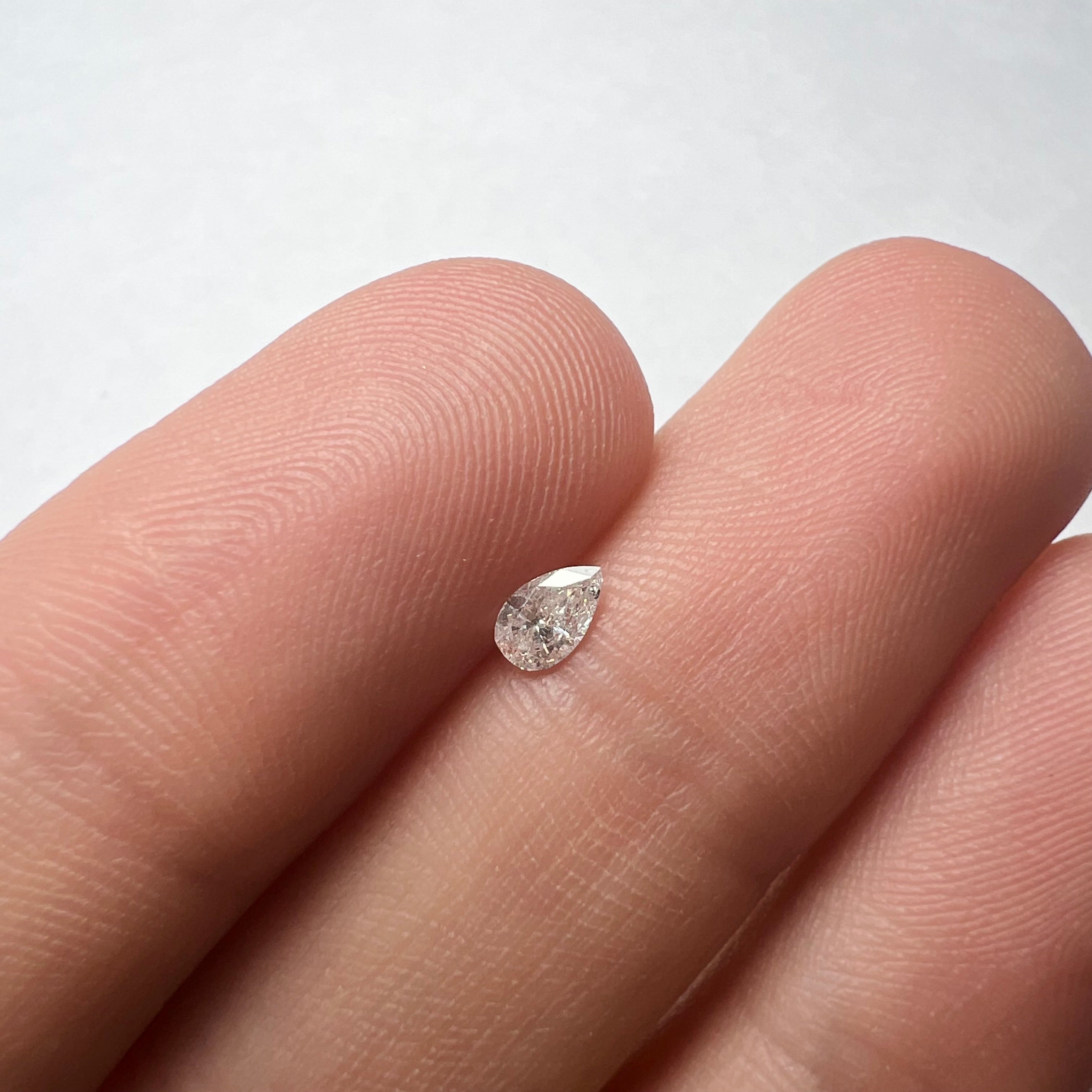 .15CT Pear Diamond G I1 4.81x2.99x1.66mm Natural Earth mined