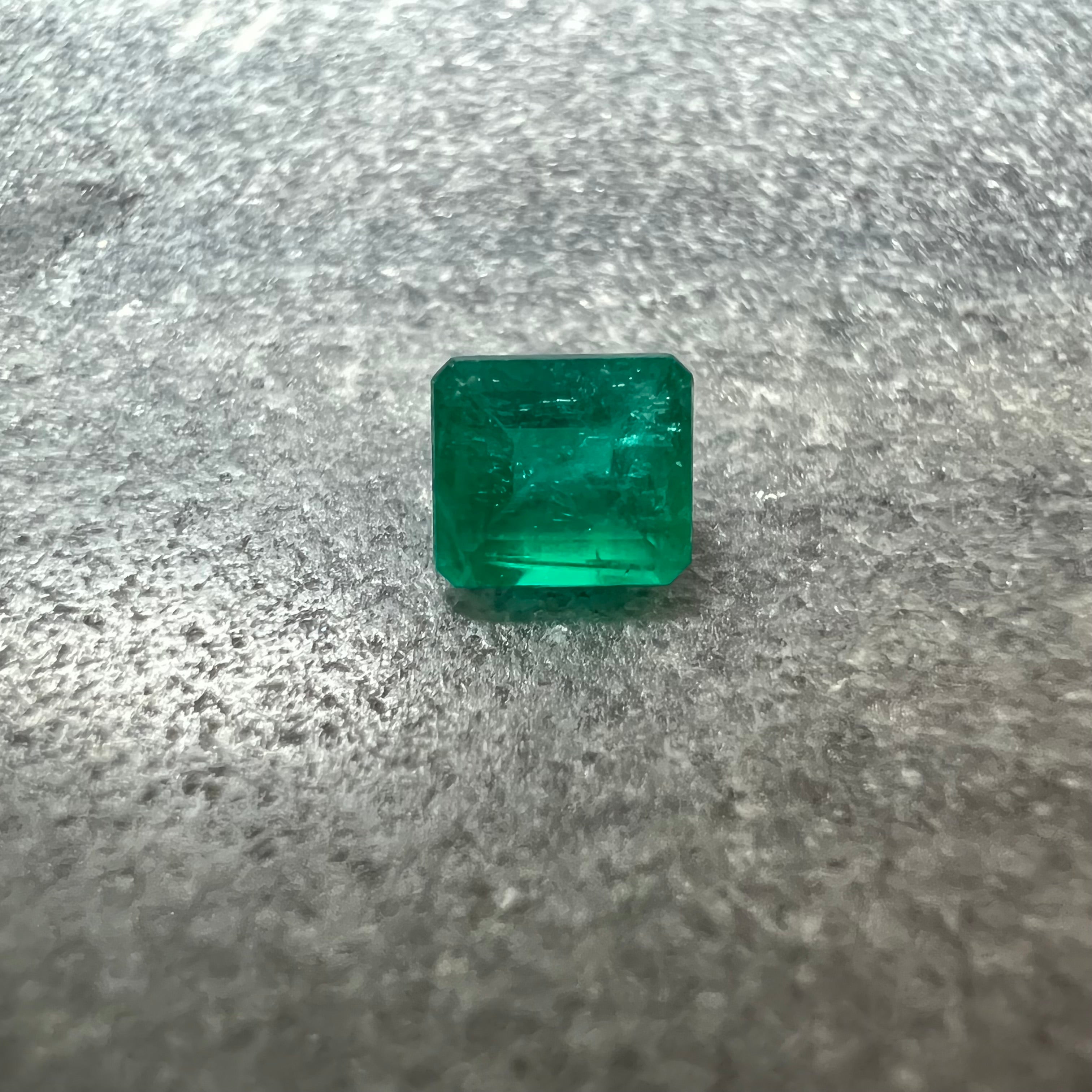 .47CT Loose Natural Colombian Emerald Square Shape 4.91x4.38x3.03mm
