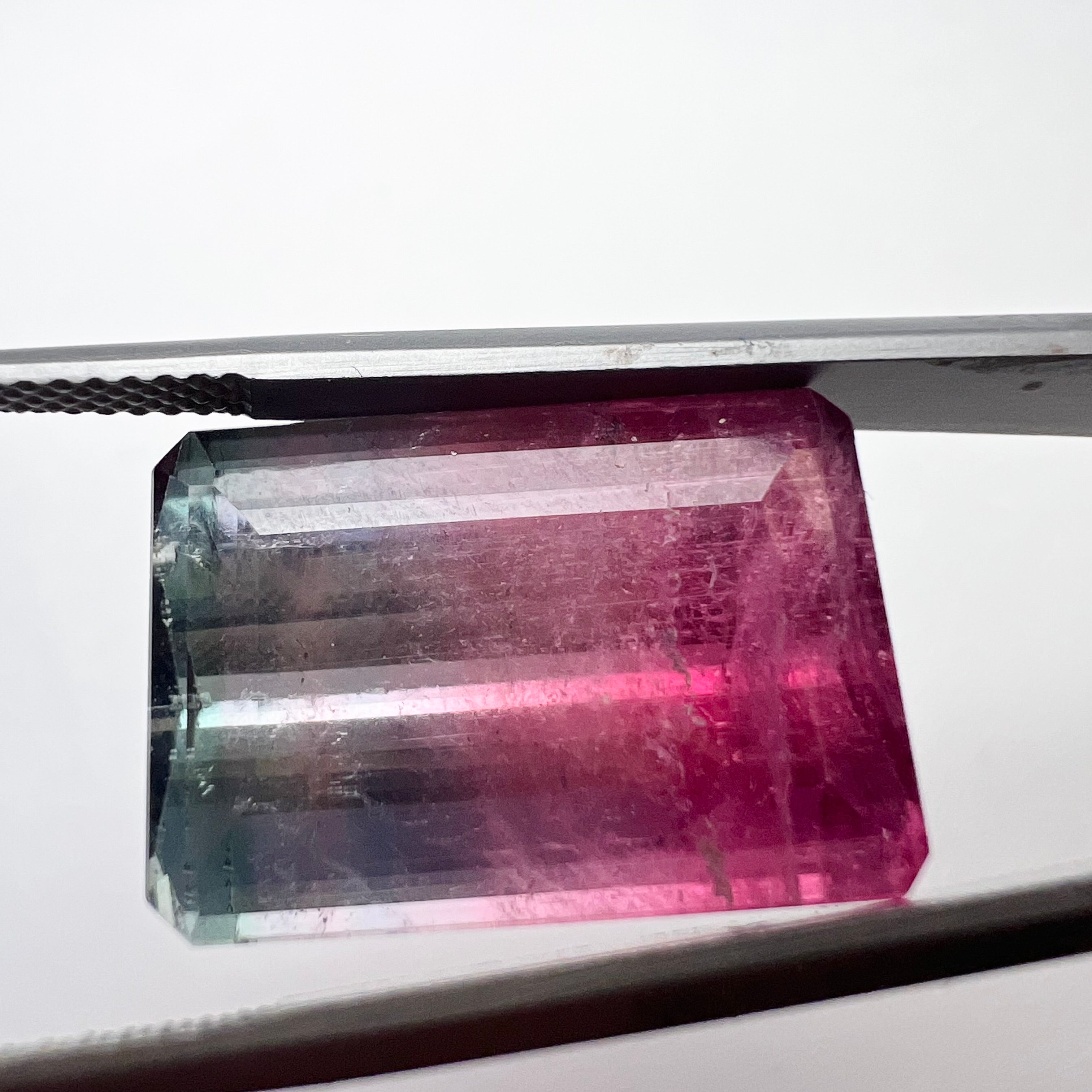 19.12CTW Natural Emerald Cut Tourmaline 19.16x13.23mm Earth mined Gemstone
