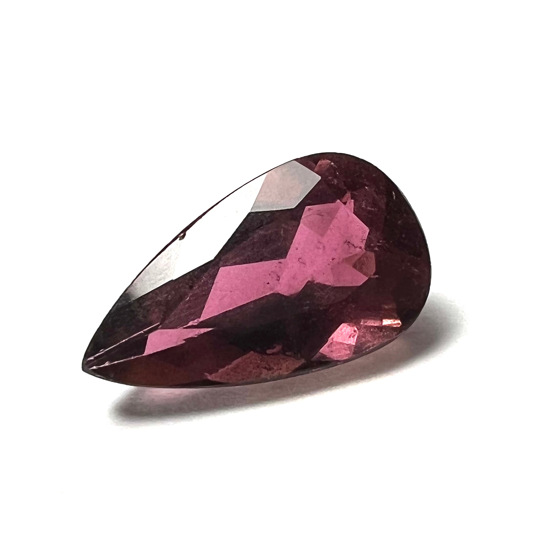 2.04CTW Natural Pear Cut Tourmaline 12x6.5x5mm Earth mined Gemstone