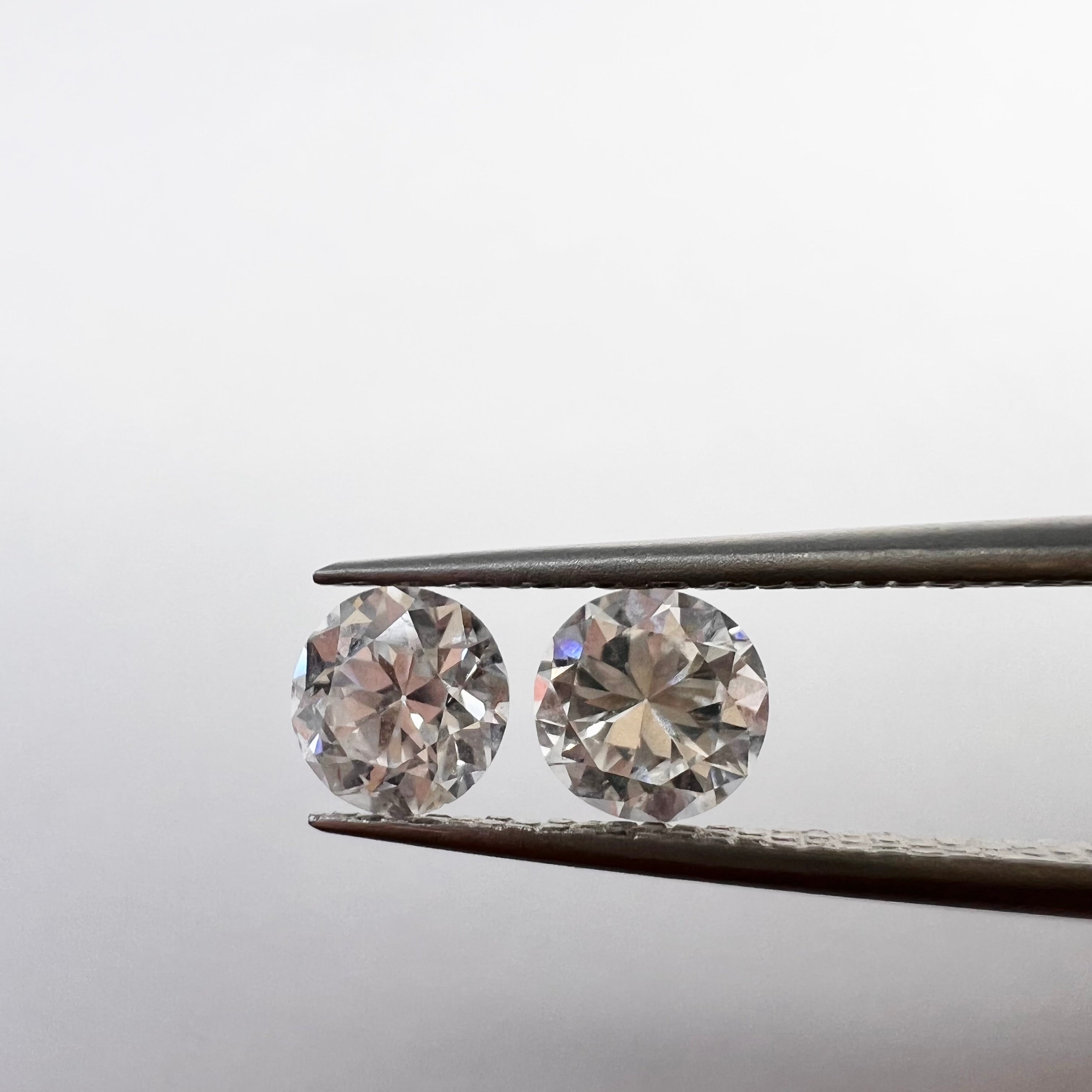 .95CT Old Mine Cut Diamond H-K VS2 5mm Natural Earth mined