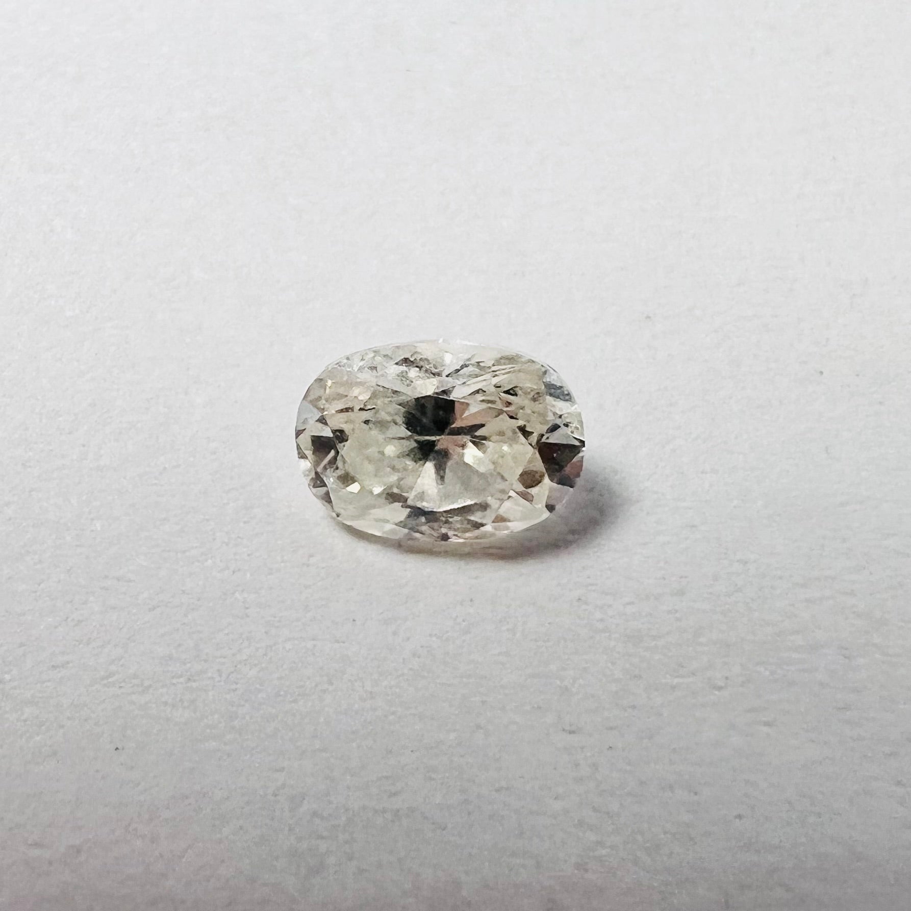.32CT Oval Diamond K SI1 5.10x3.58x2.54mm Natural Earth mine