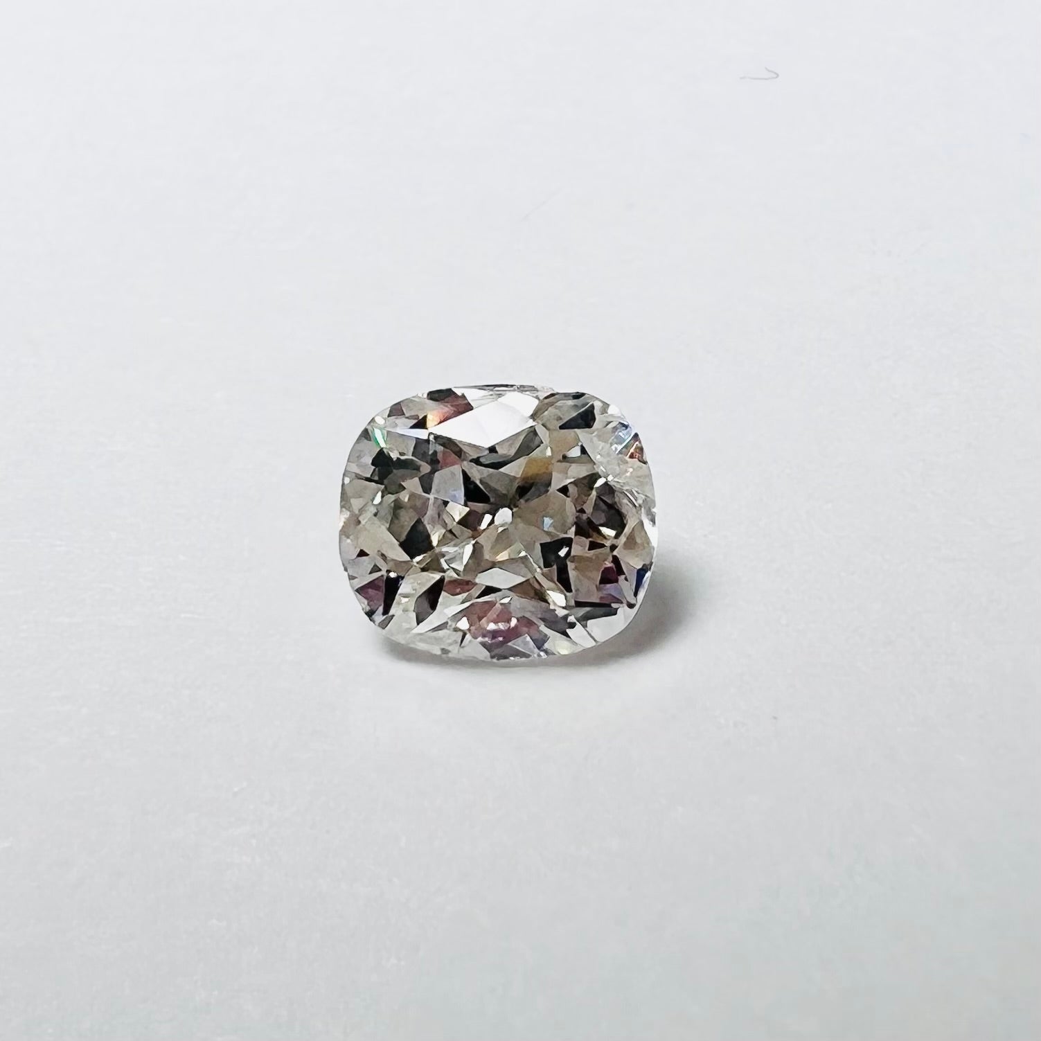 .60CT Old Mine Brilliant Diamond I I2 5.52x4.81x3.28mm Natural Earth mined
