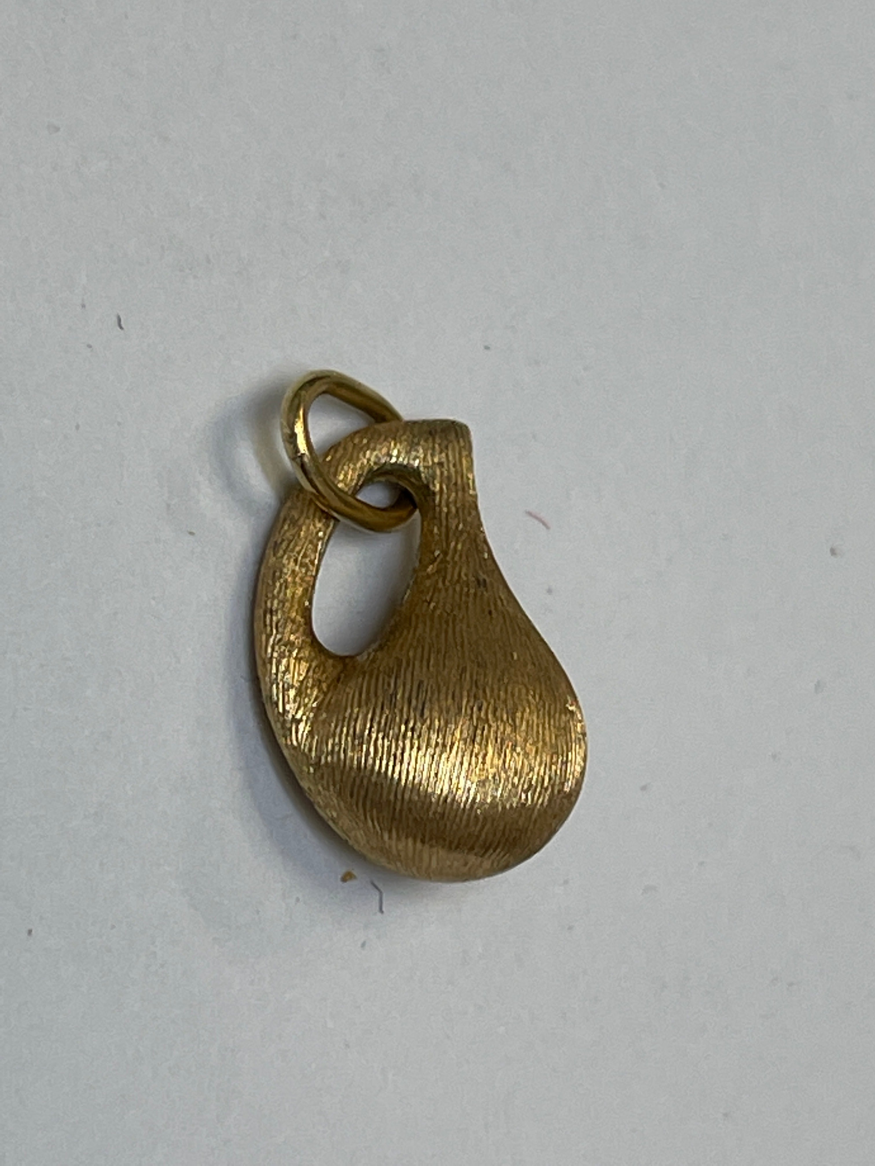Solid 18K Yellow Gold Urn