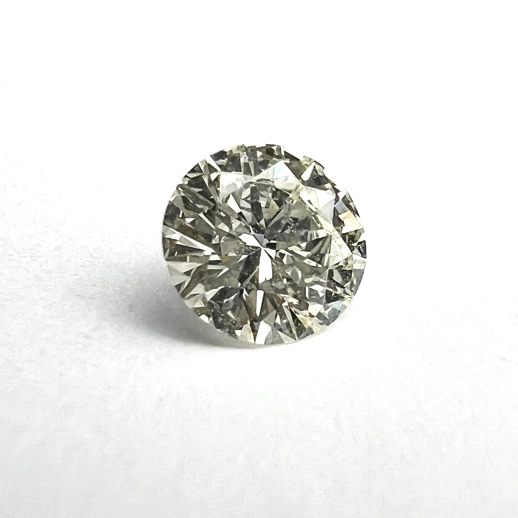 .50CT Round Brilliant Diamond L VS2 5.31x5.35x3.05mm Natural Earth mined