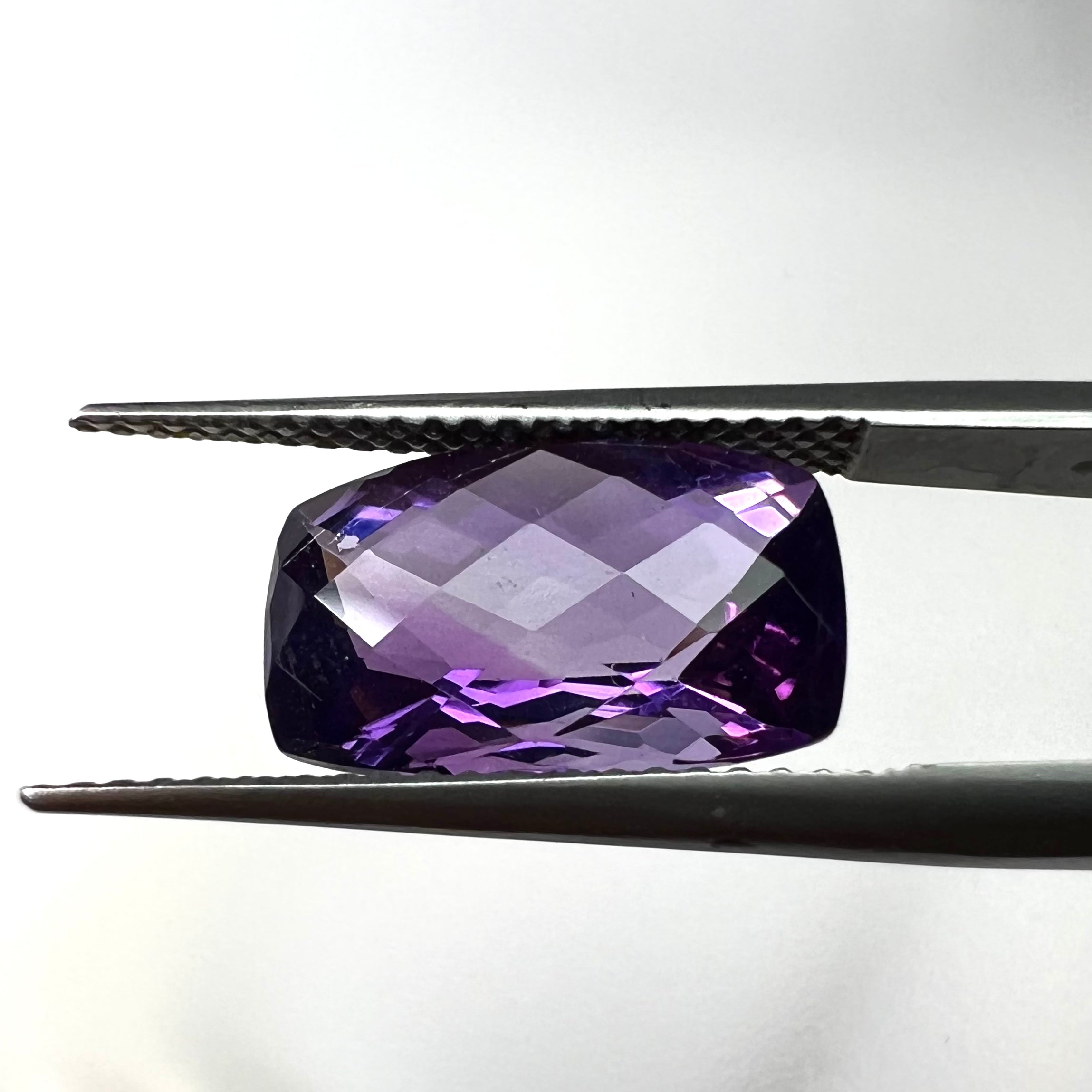 4.12CTW Loose Natural Fancy Cut Amethyst 13x8x6.15mm Earth mined Gemstone