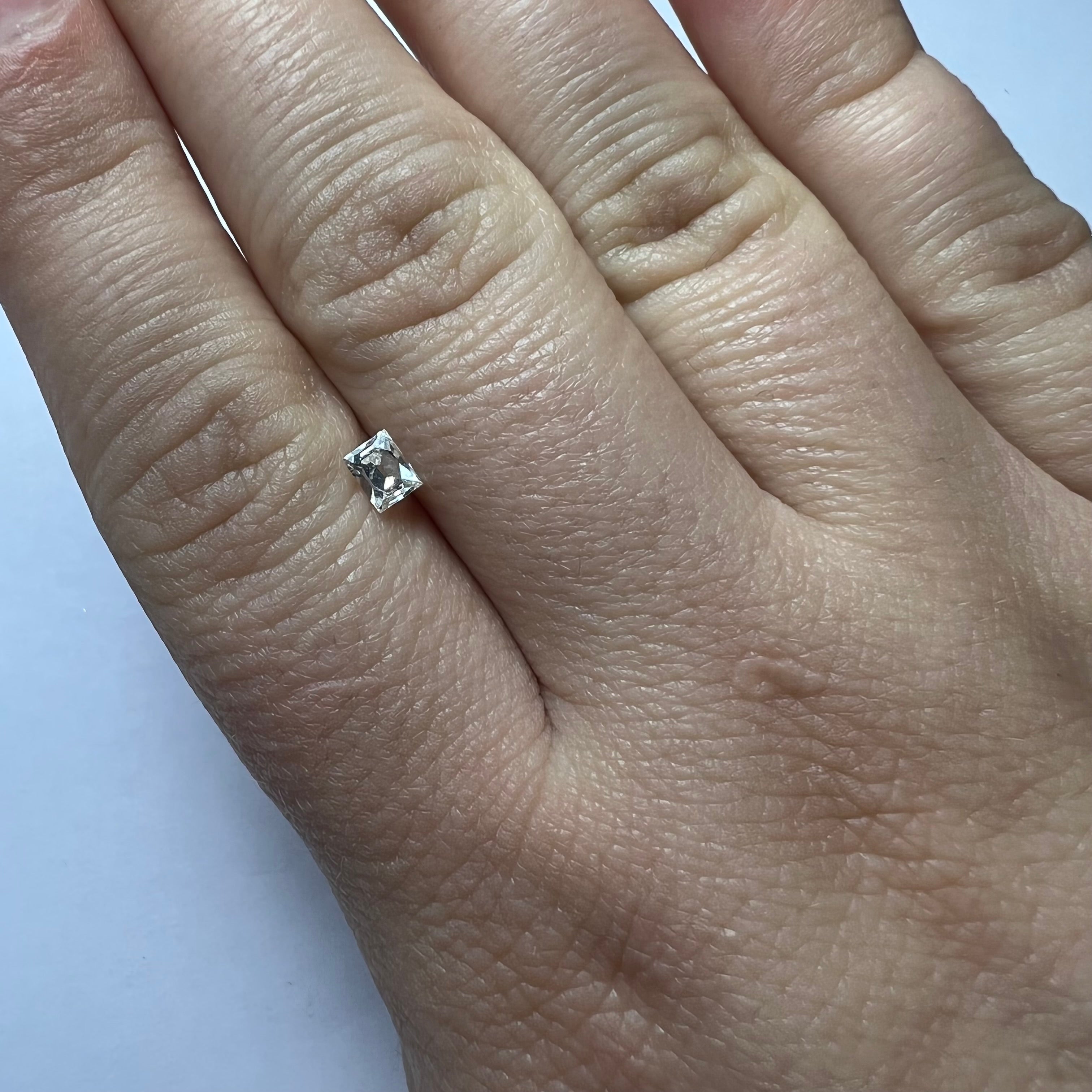 .32CT French Cut Diamond K I1 4.33x3.43x2.30mm Natural Earth mined