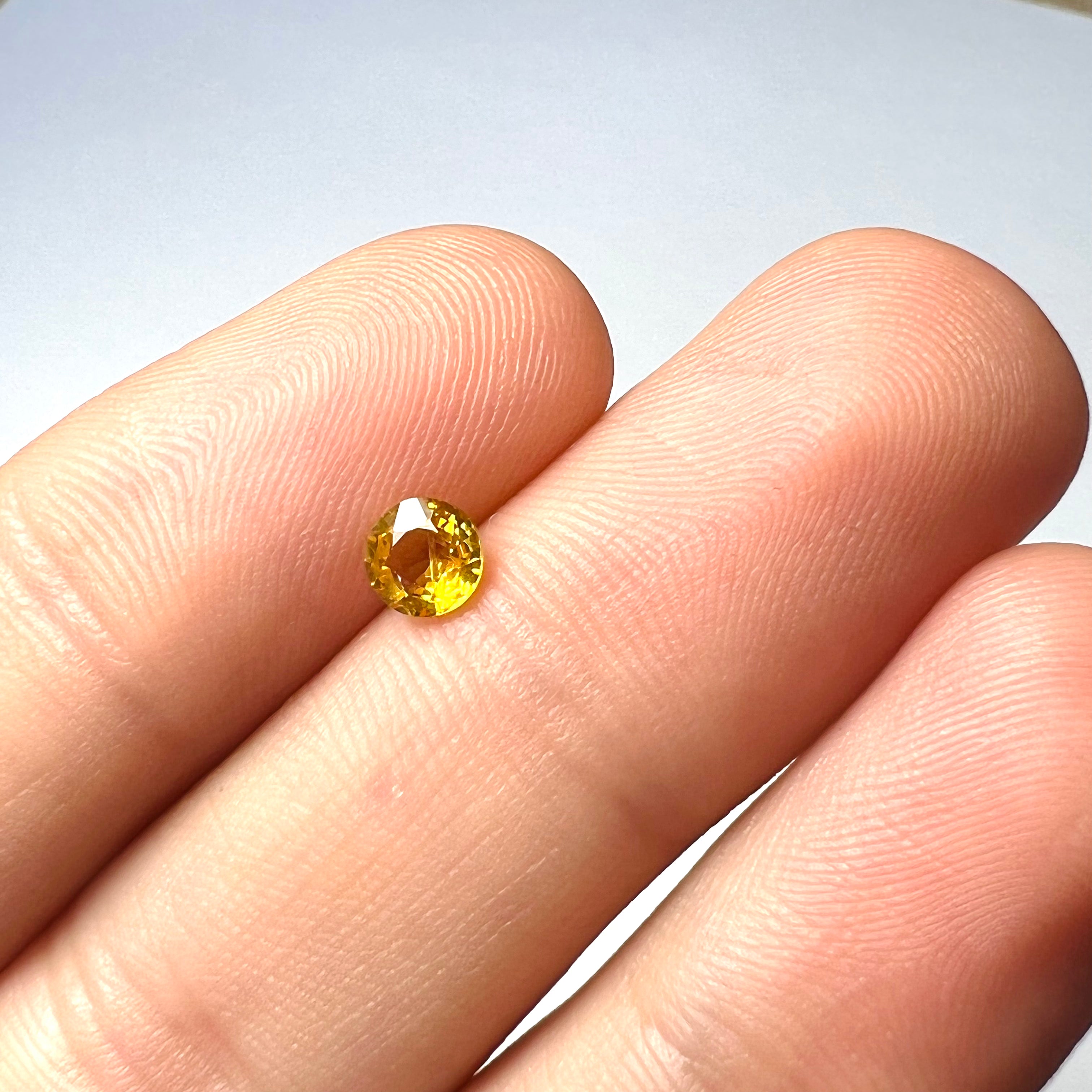 .56CT Loose Natural Round Sapphire 5x2.5mm Earth mined Gemstone