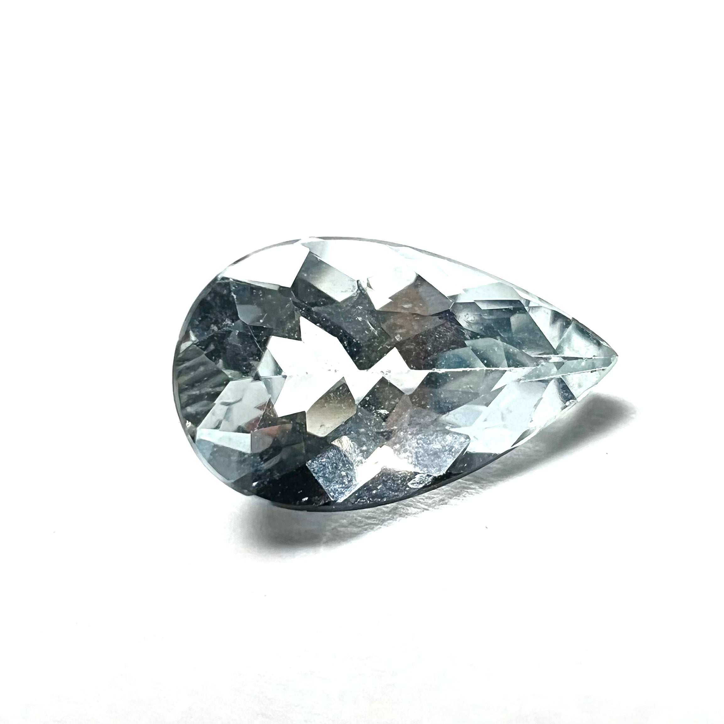 1.39CTW Loose Natural Aquamarine 9x6x5mm Earth mined Gemstone