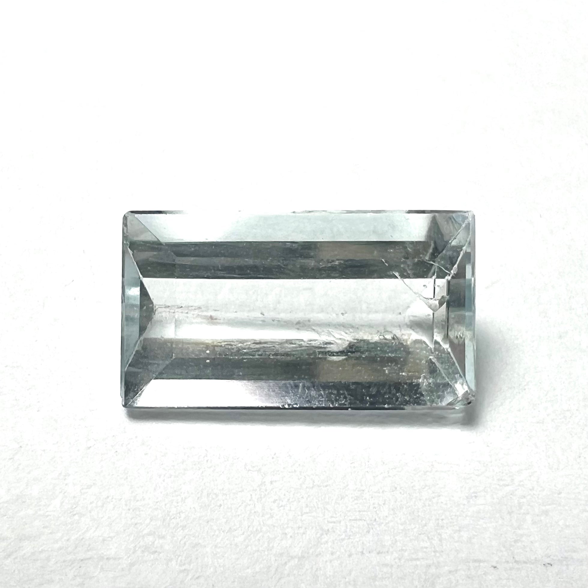 2.3CTW Loose Natural Aquamarine 11x6x3mm Earth mined Gemstone