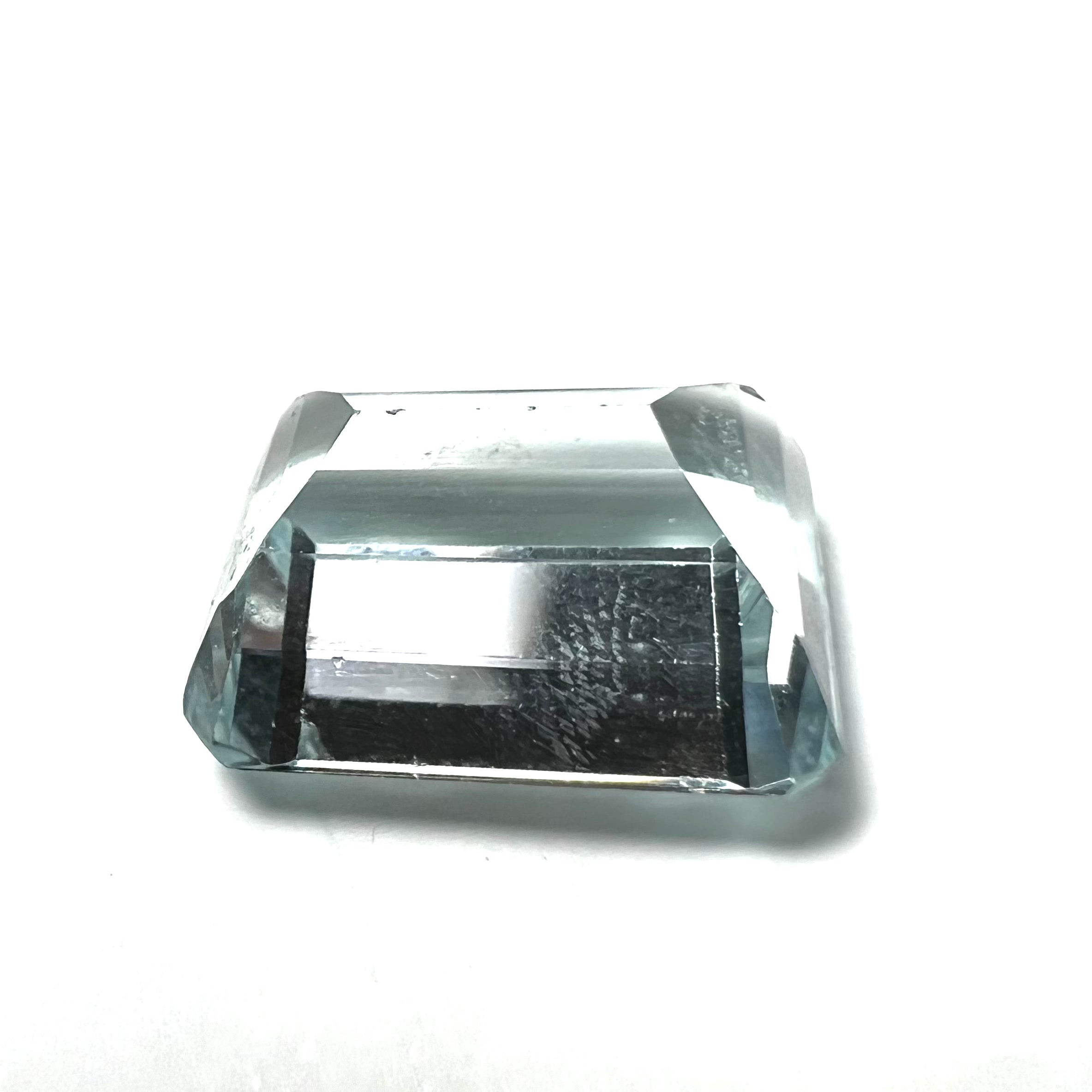 12.8CTW Loose Natural Aquamarine 16x12x9mm Earth mined Gemstone