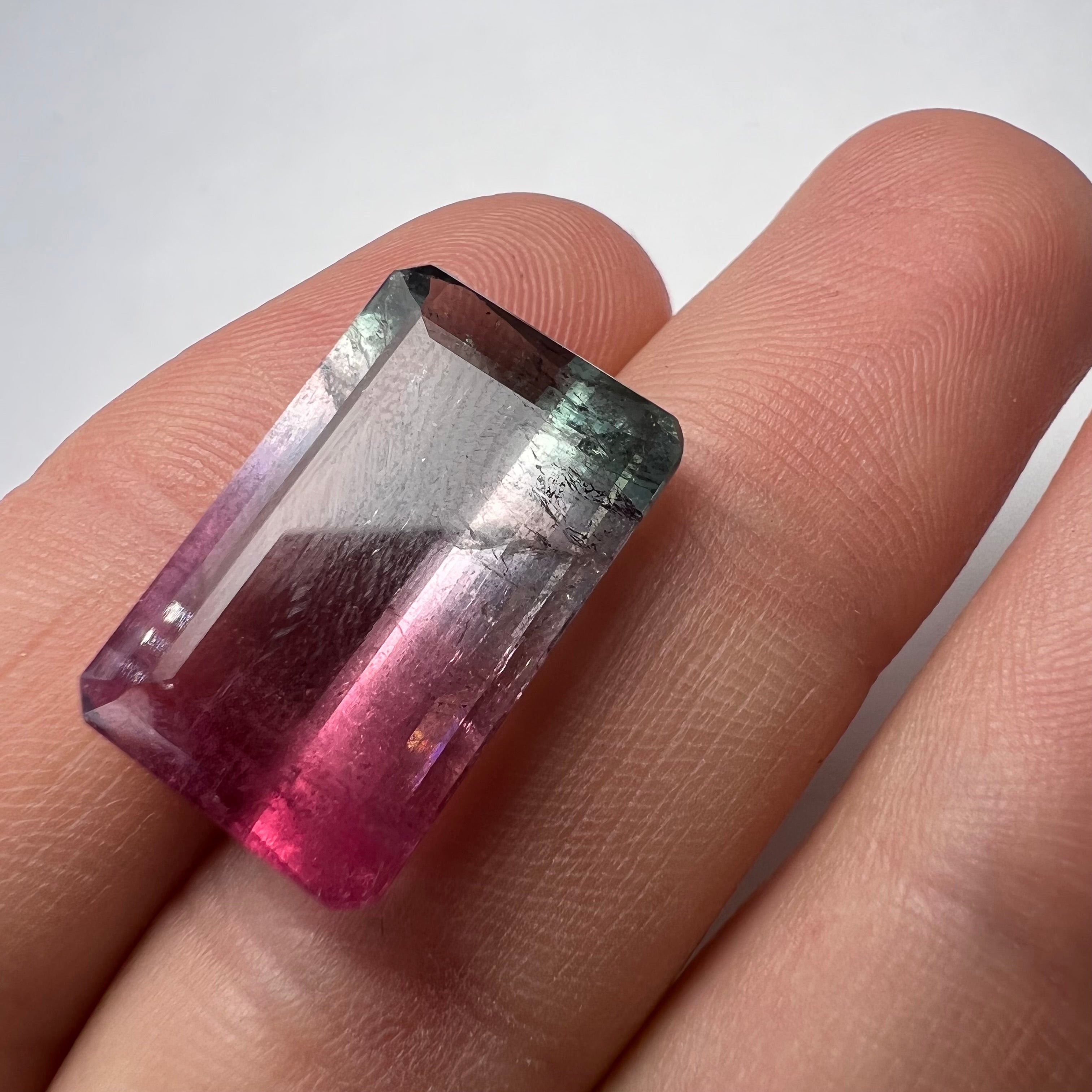 16.47CTW Natural Emerald Cut Tourmaline 20.38x12.93mm Earth mined Gemstone