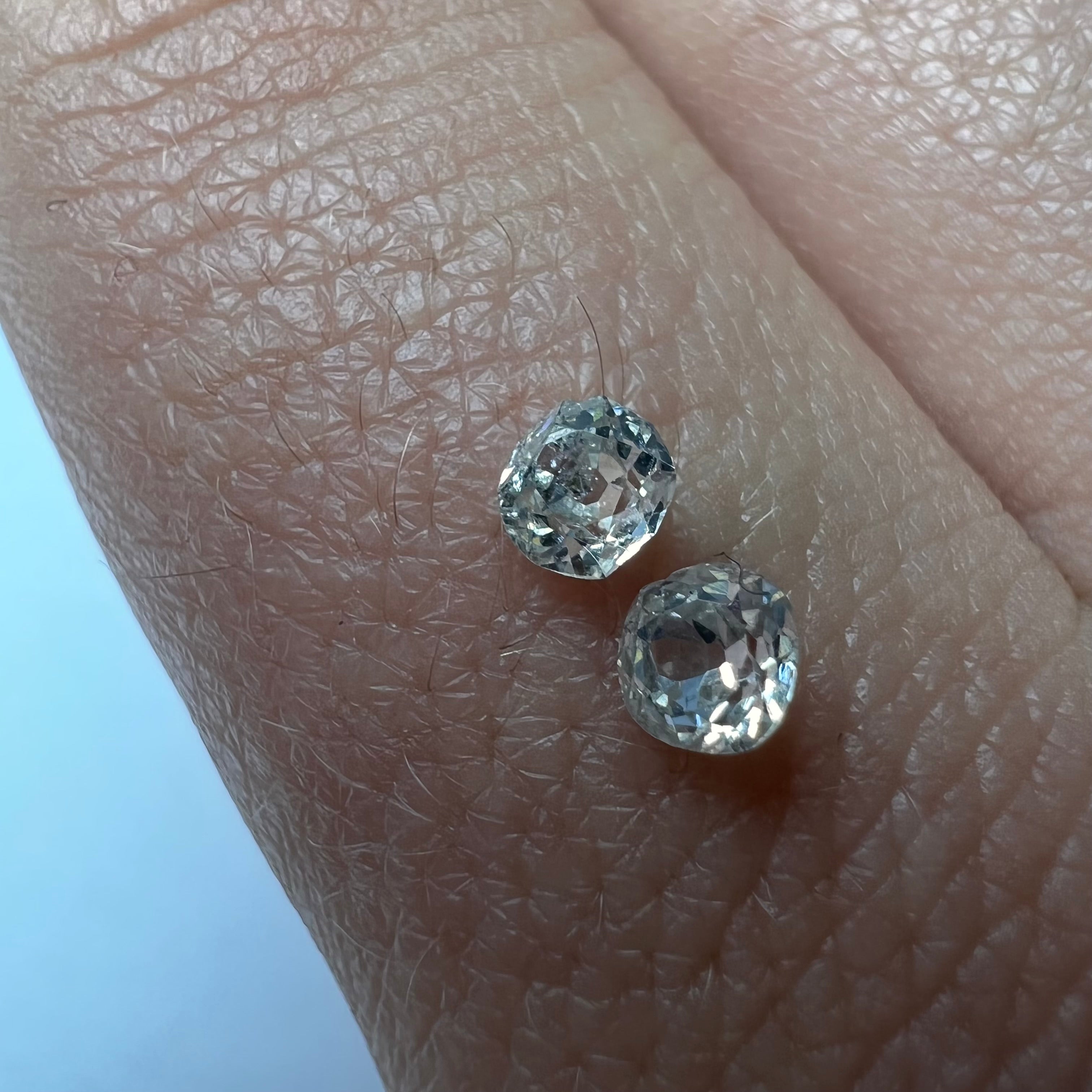 .36ctw Old Mine Cut Diamond J/H SI1/I1 3.5mm Natural Earth mined