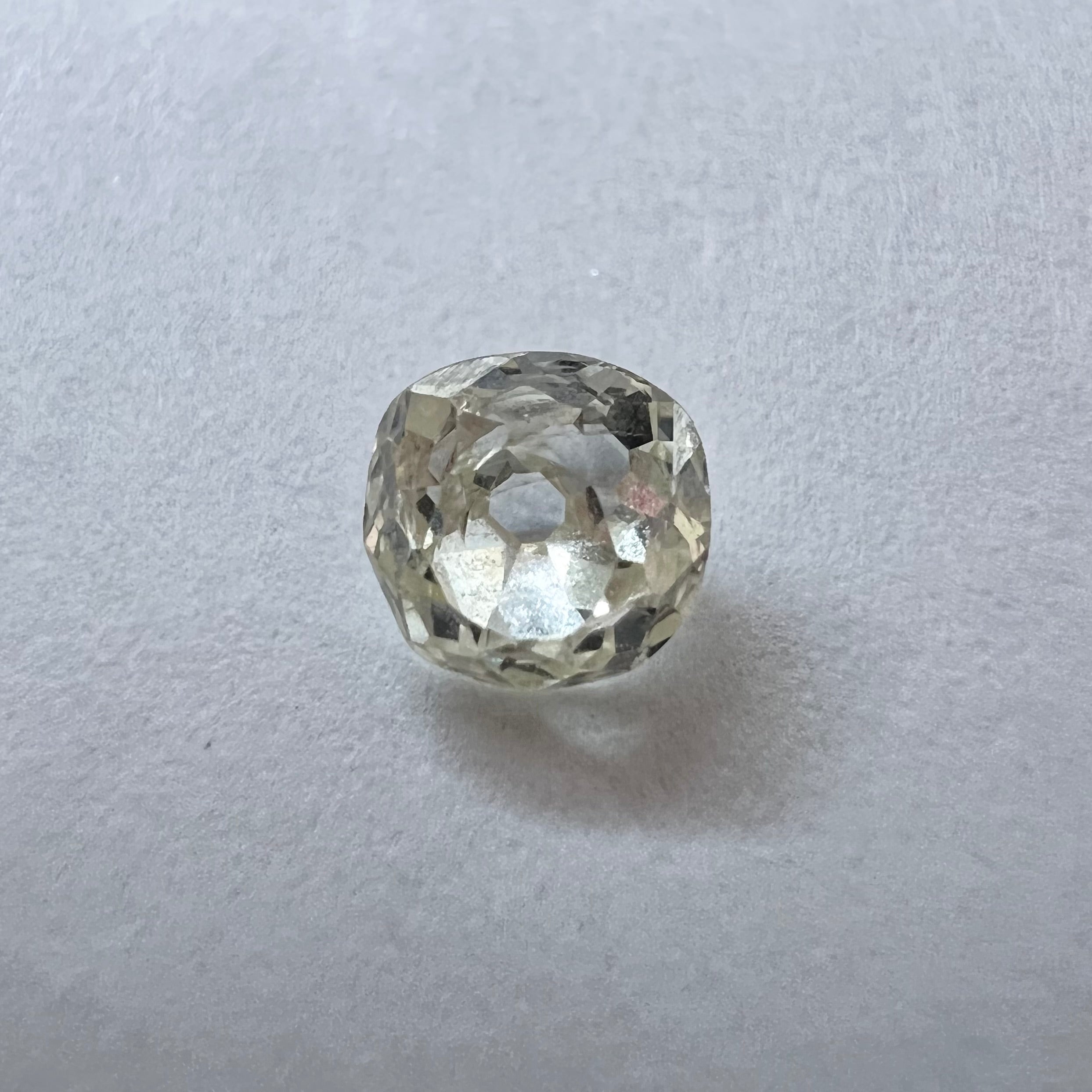 .49CT Old Mine Cut Diamond M SI2 5.58x4.68x2.78mm Natural Earth mined