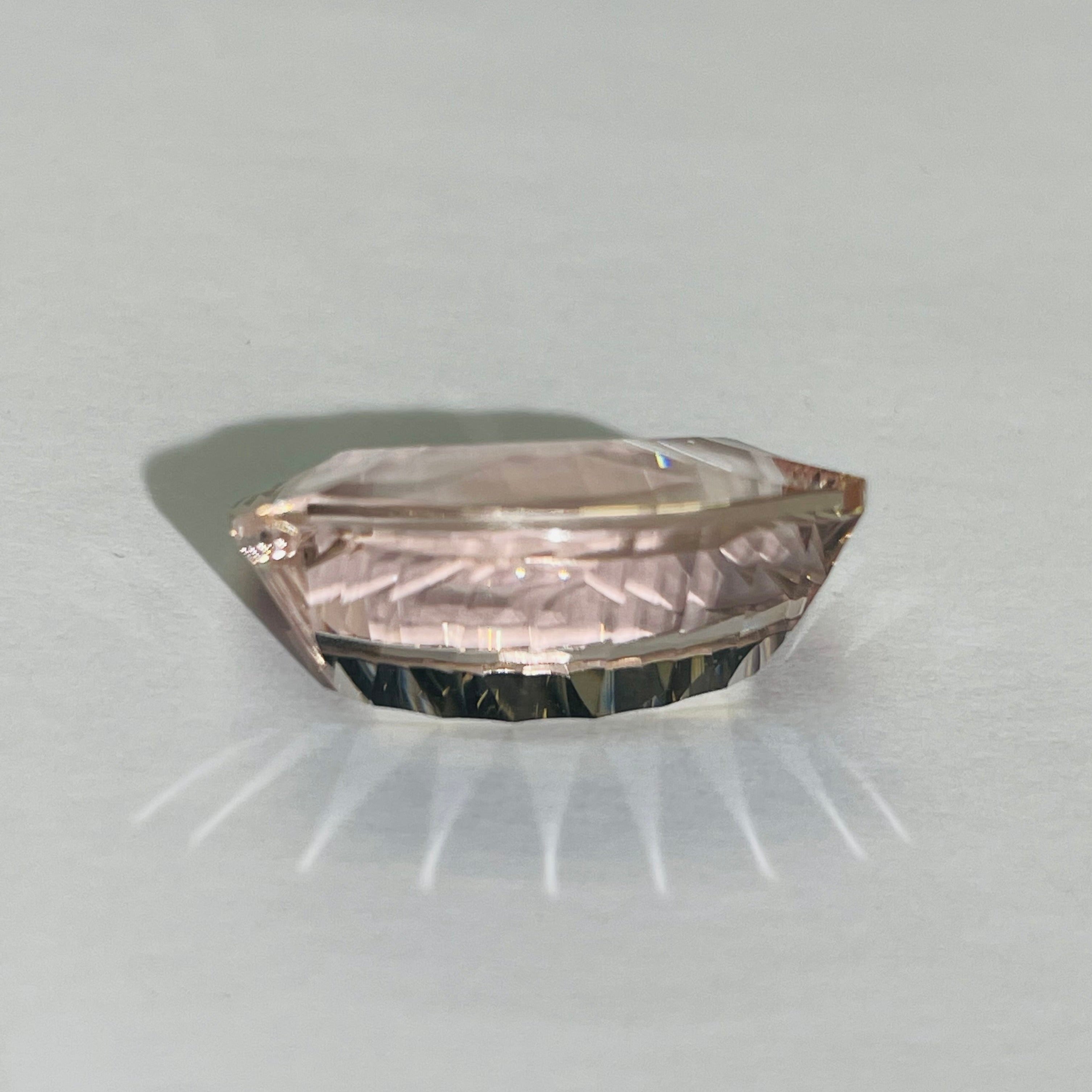 14CT Natural Pink Morganite 19x15mm