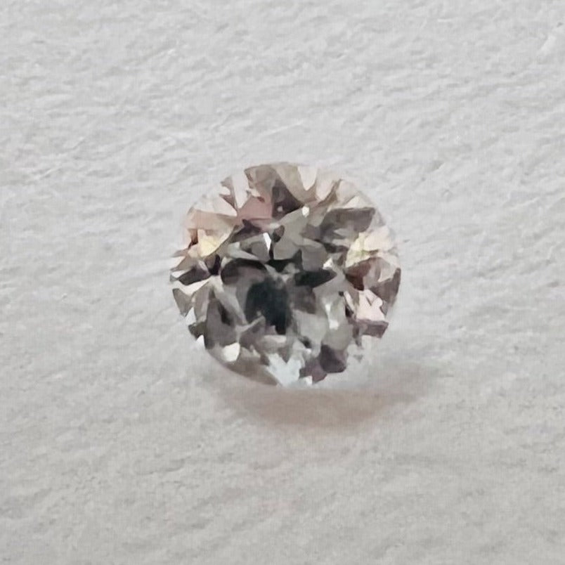 .02CT Old Mine Cut Diamond Light Brown VS1 1.84x1.10mm Natural Earth mined