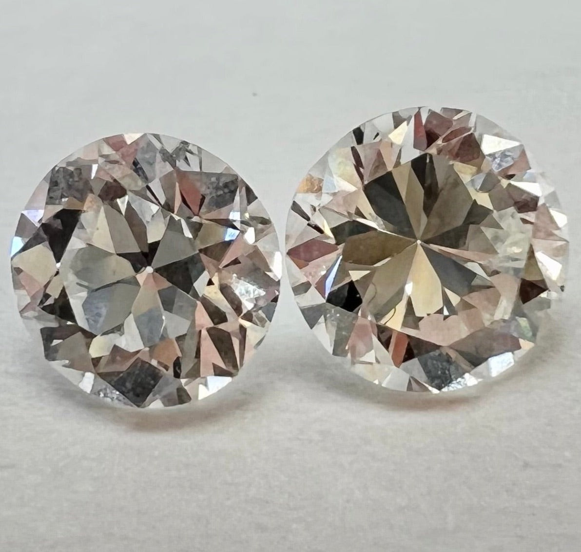 .95CT Old Mine Cut Diamond H-K VS2 5mm Natural Earth mined