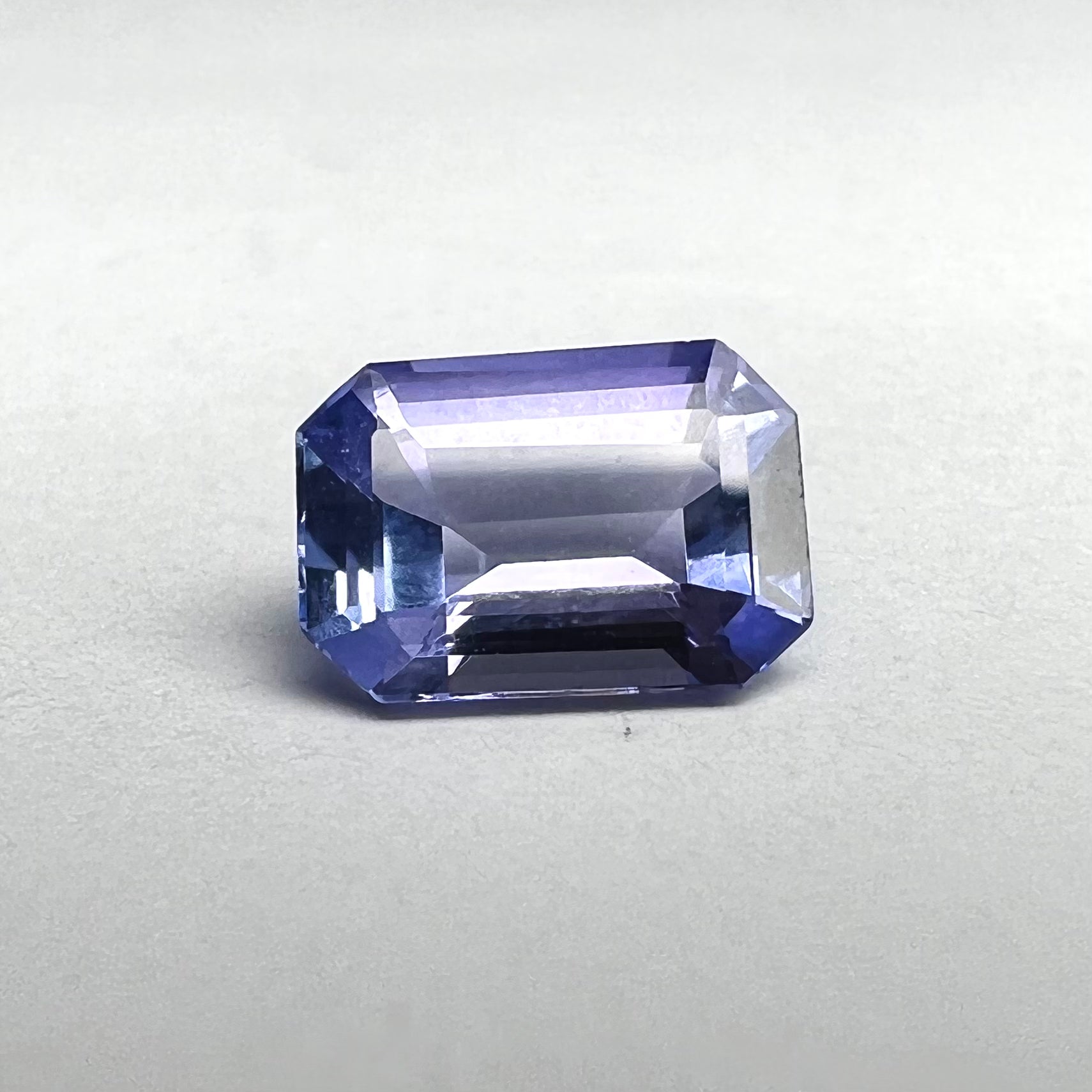1.33CTW Loose Natural Emerald Cut Tanzanite 7.93x5.71x3.61mm Earth mined Gemstone