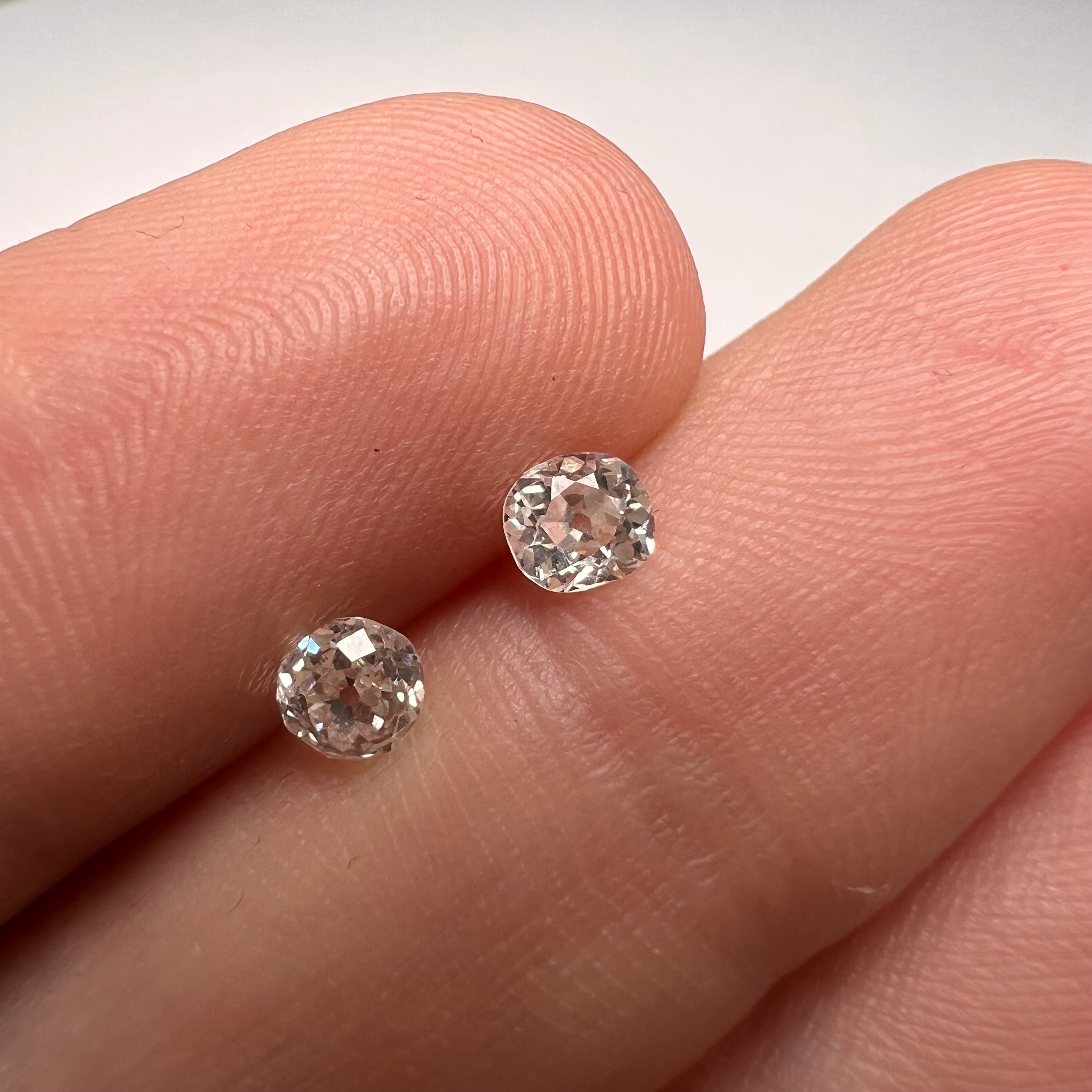 .58CTW Old Mine Cut Diamond I VS1 4mm Natural Earth mined