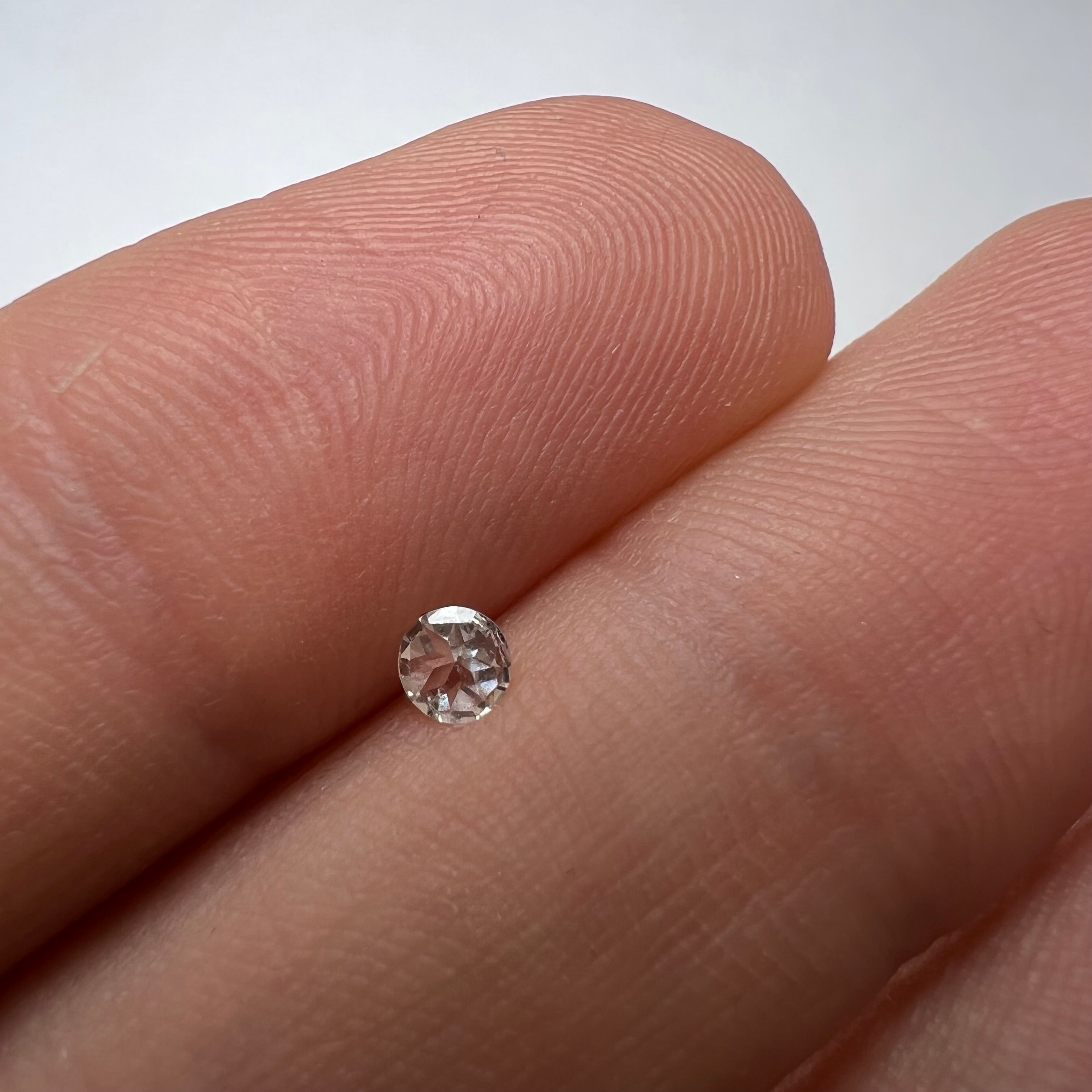 .07CT Old Mine Cut Diamond J SI1 3.20x1.01mm Natural Earth mined