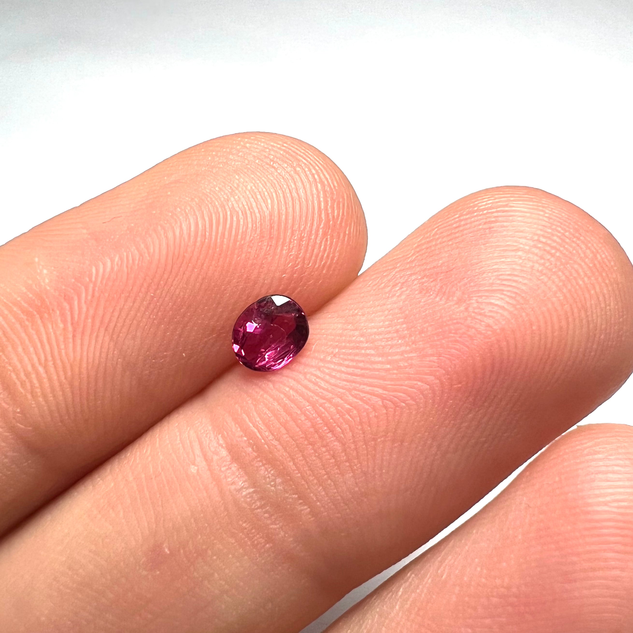 .40CT Loose Natural Oval Ruby 4.2x4x1.5mm Earth mined Gemstone