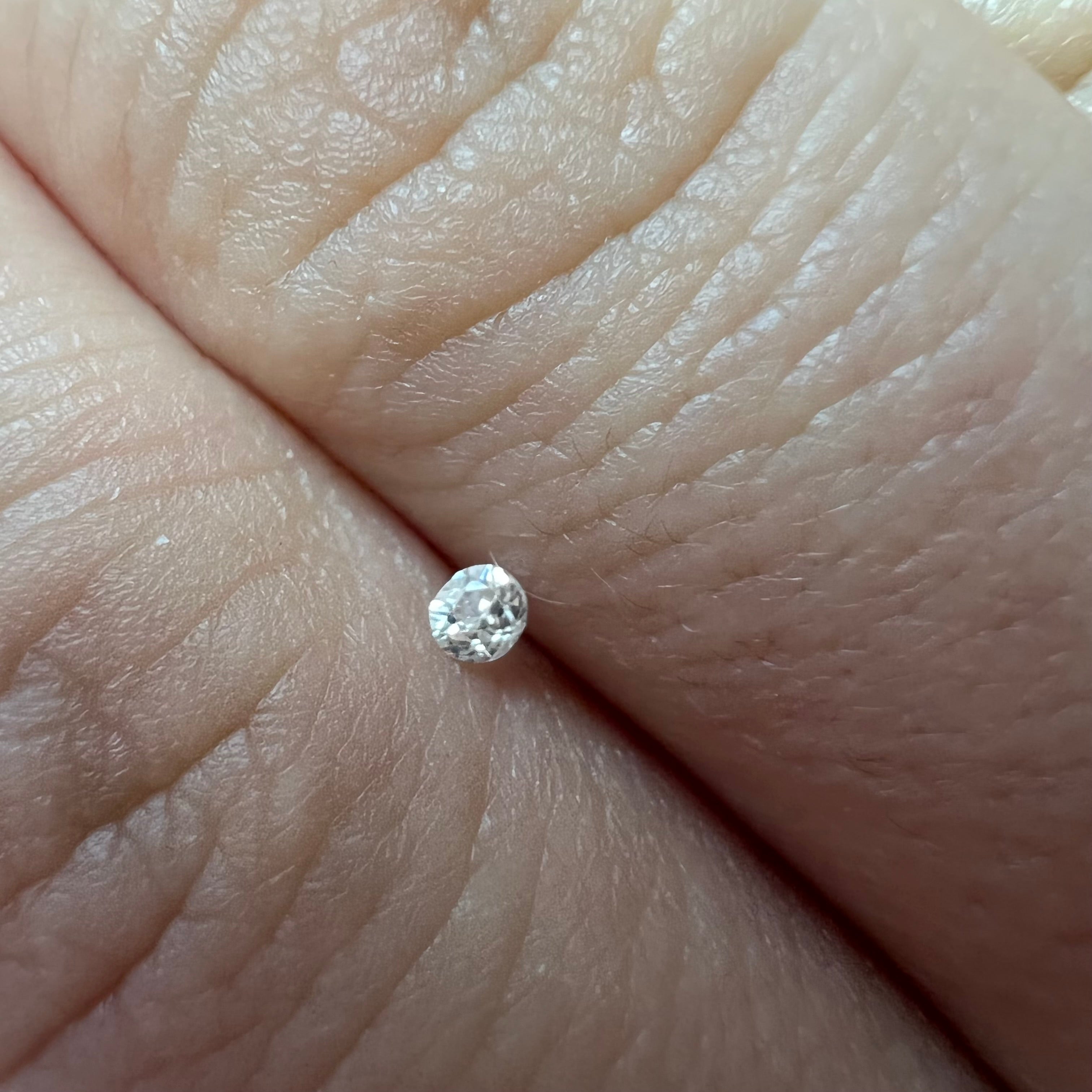 .05CT Old Mine Cut Diamond G I1 2.33x1.54mm Natural Earth mined