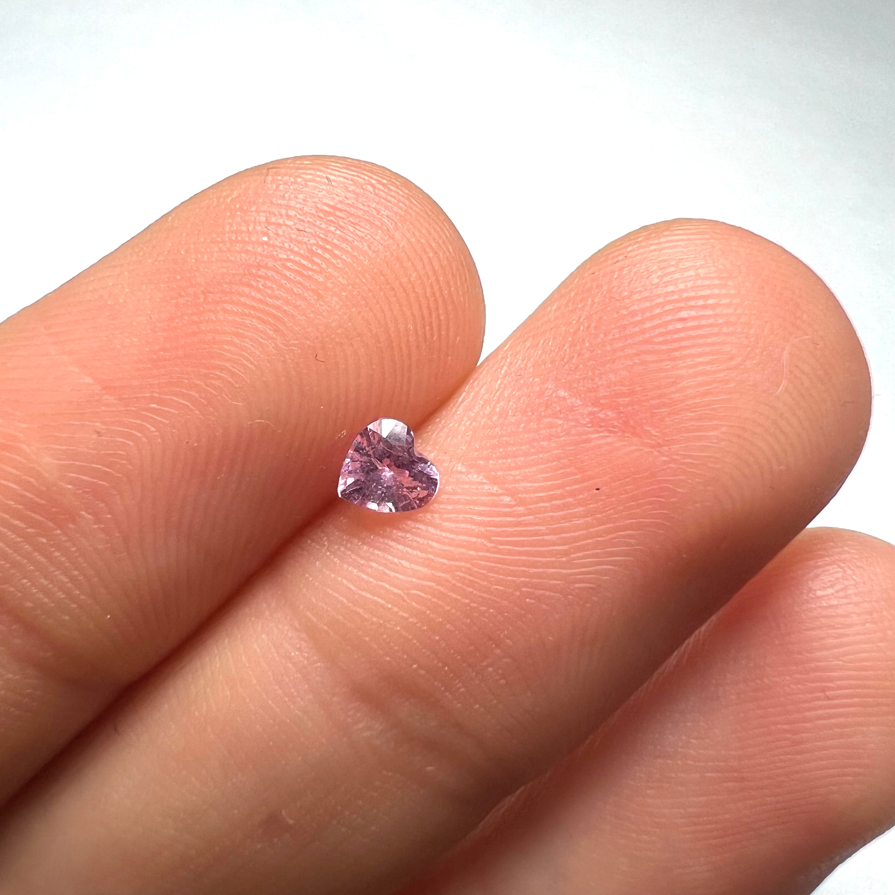 .27CT Loose Purple Heart Sapphire 3.9xx1.8mm Earth mined Gemstone