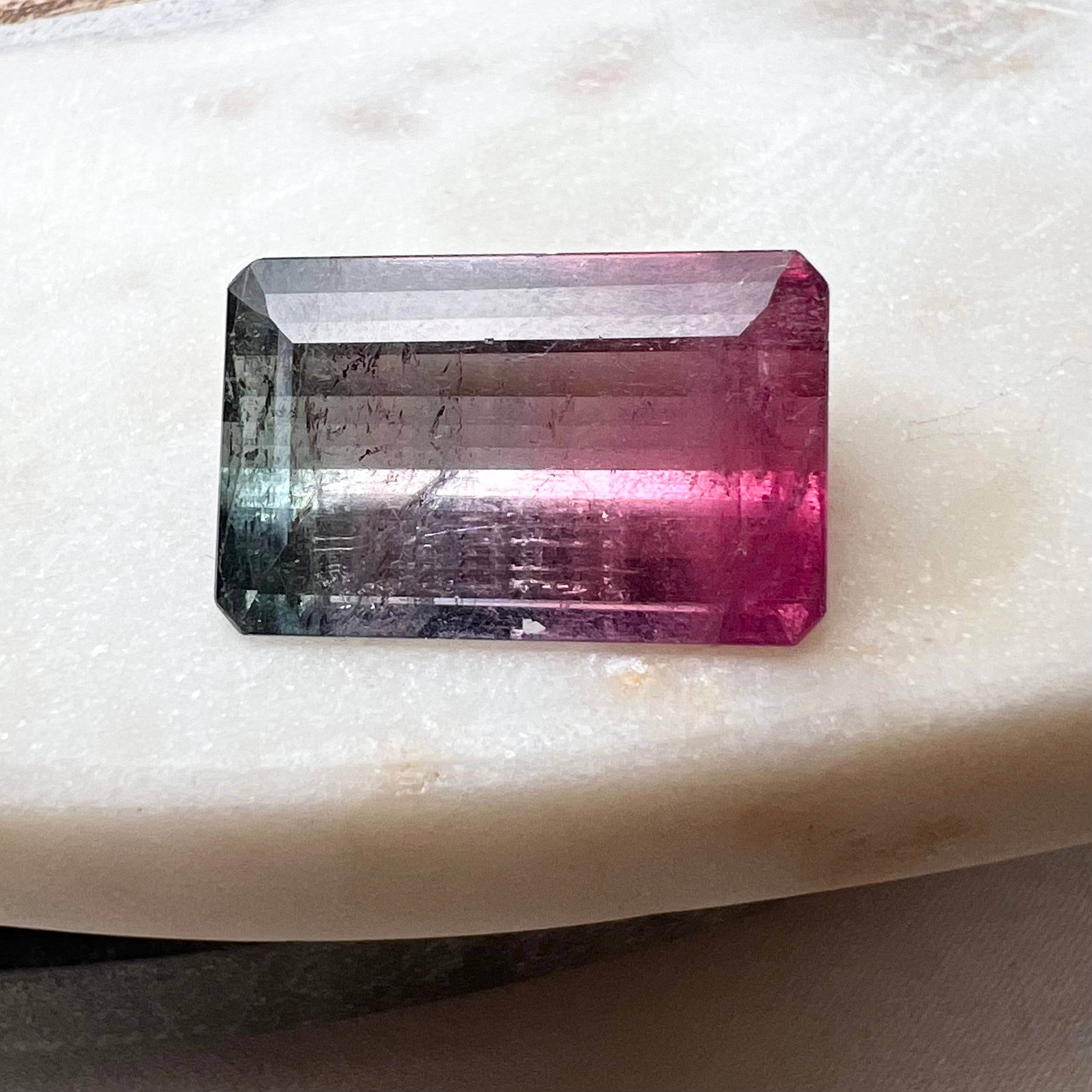16.47CTW Natural Emerald Cut Tourmaline 20.38x12.93mm Earth mined Gemstone