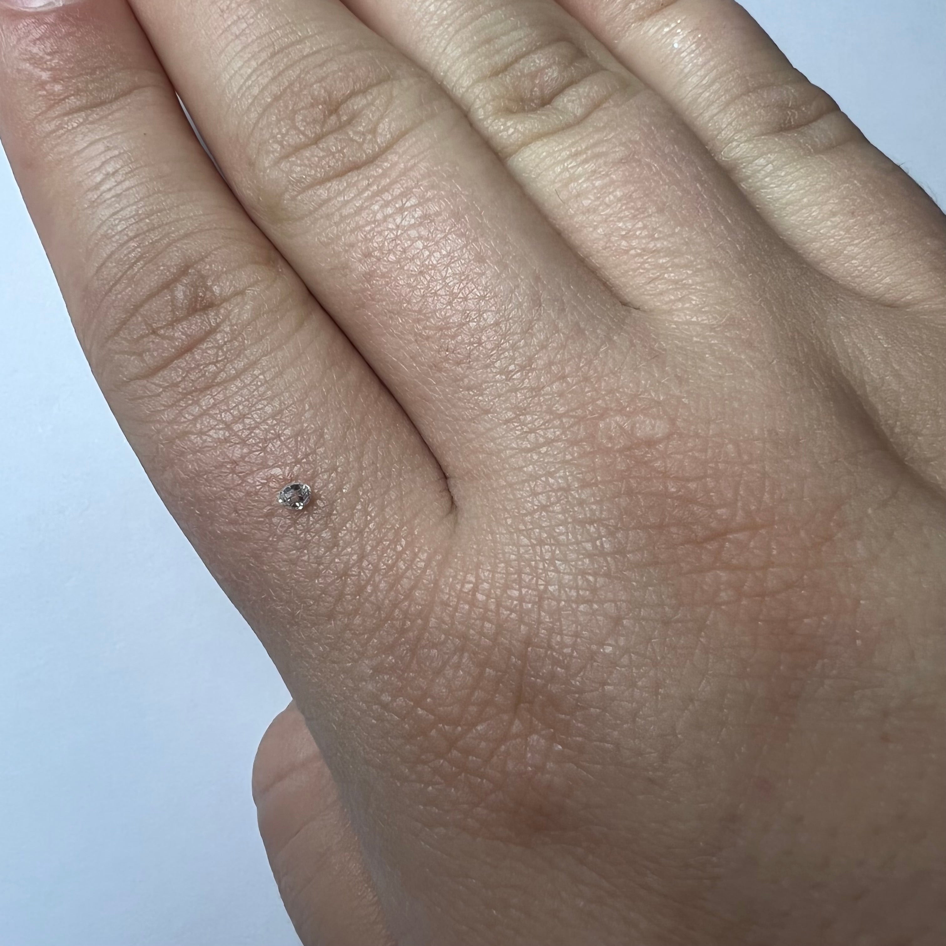 .065CT Old Mine Cut Diamond G I2 2.46x1.63mm Natural Earth mined