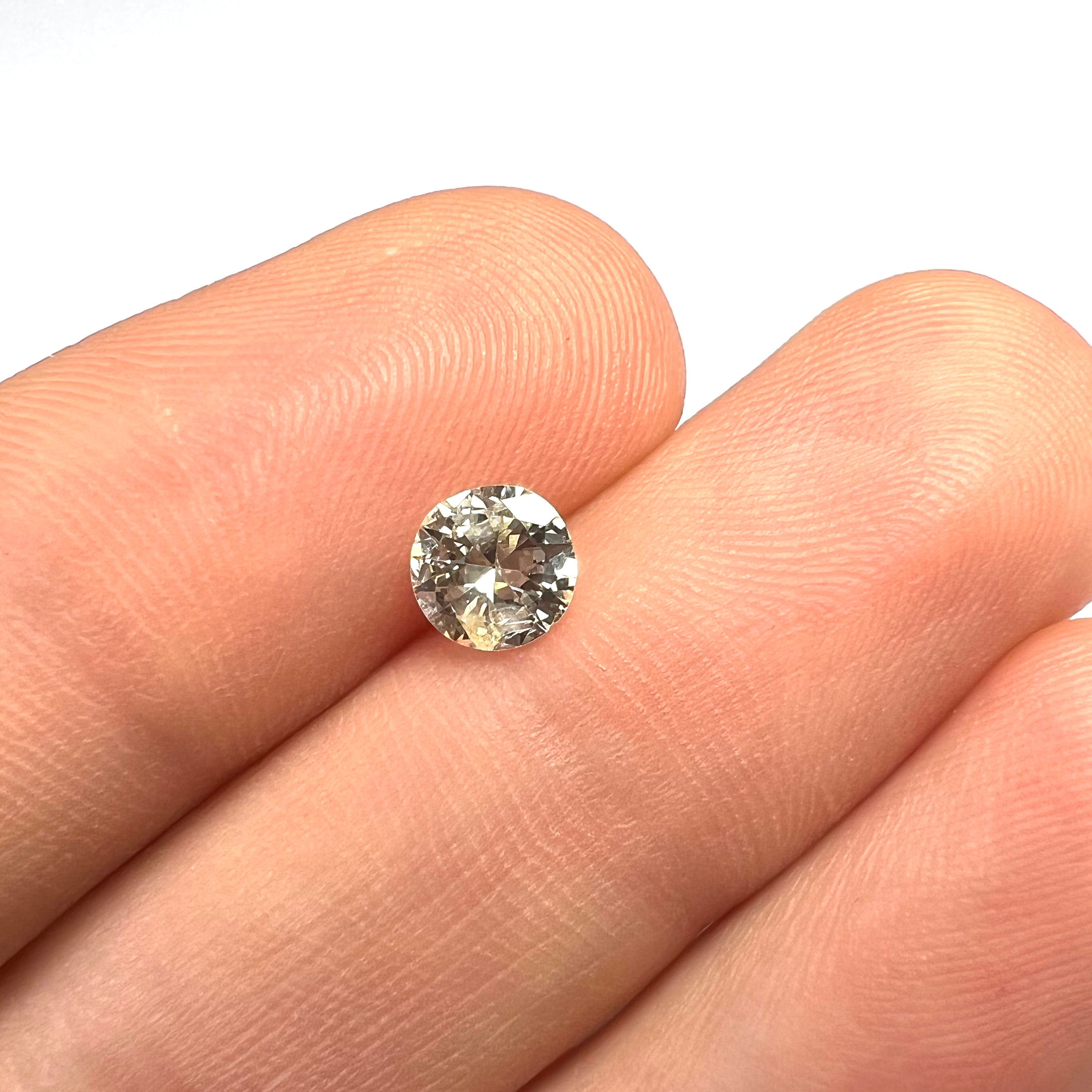 .63CT Circular Brilliant Diamond N I2 5.67x5.84x3.18mm Natural Earth mined