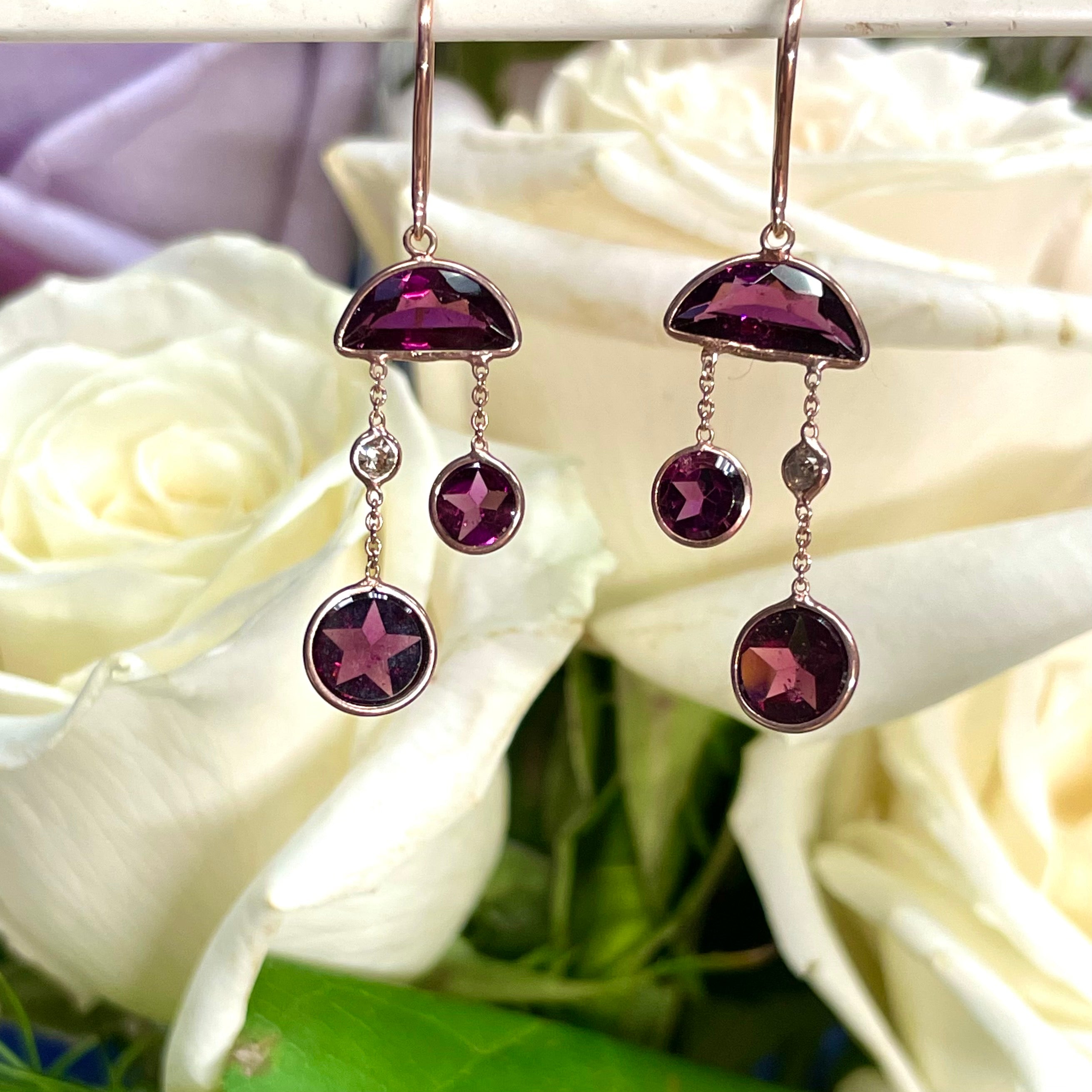 Garnet Earrings
